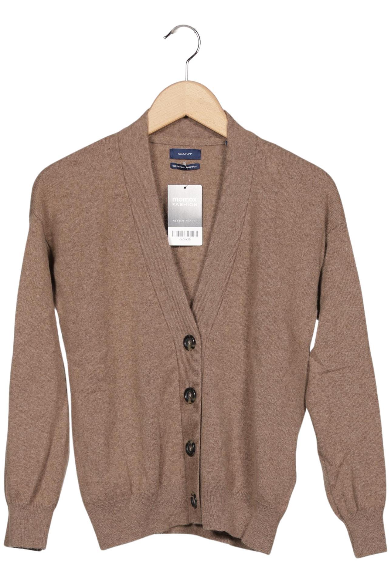 

Gant Damen Strickjacke, braun, Gr. 34