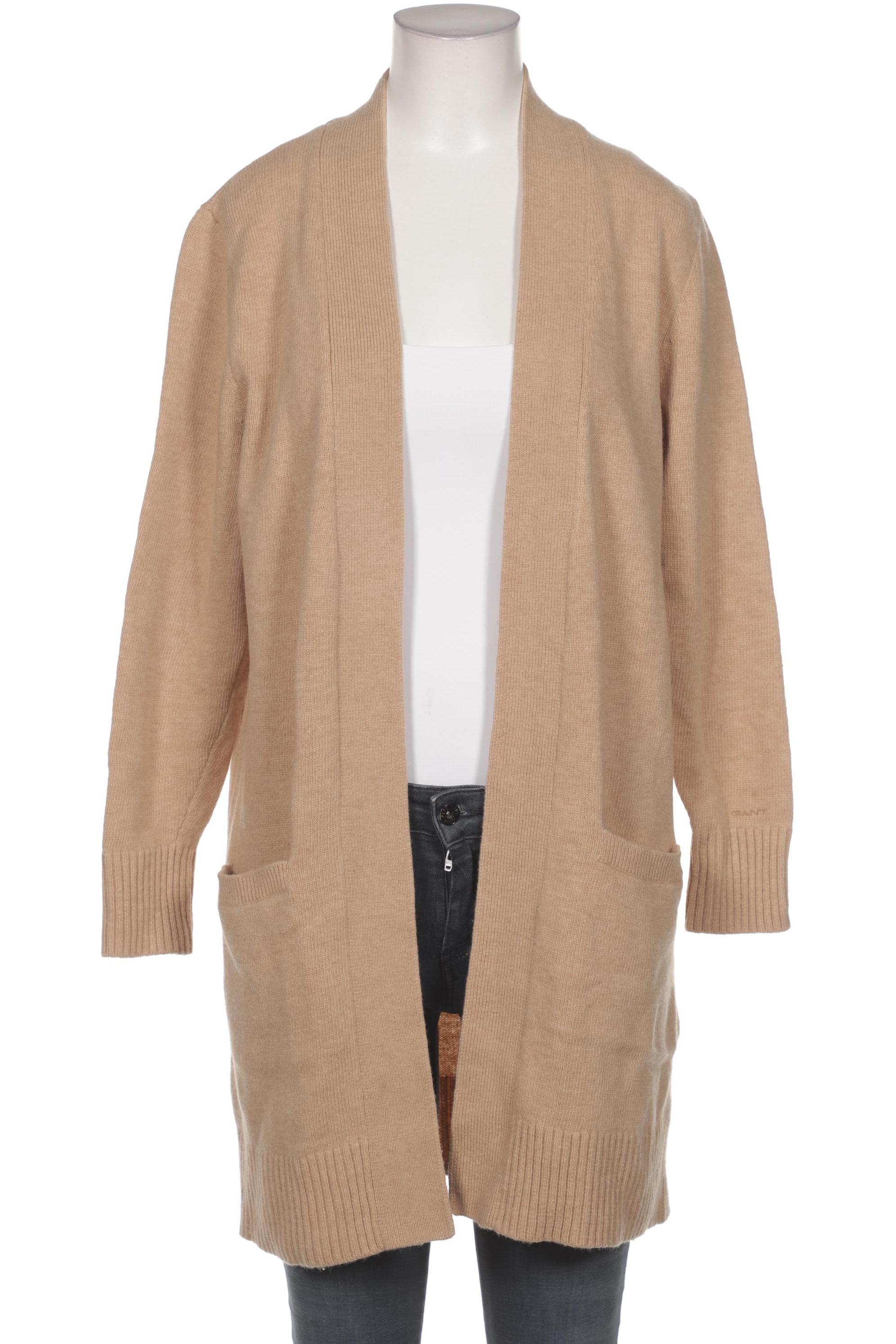 

Gant Damen Strickjacke, beige, Gr. 36