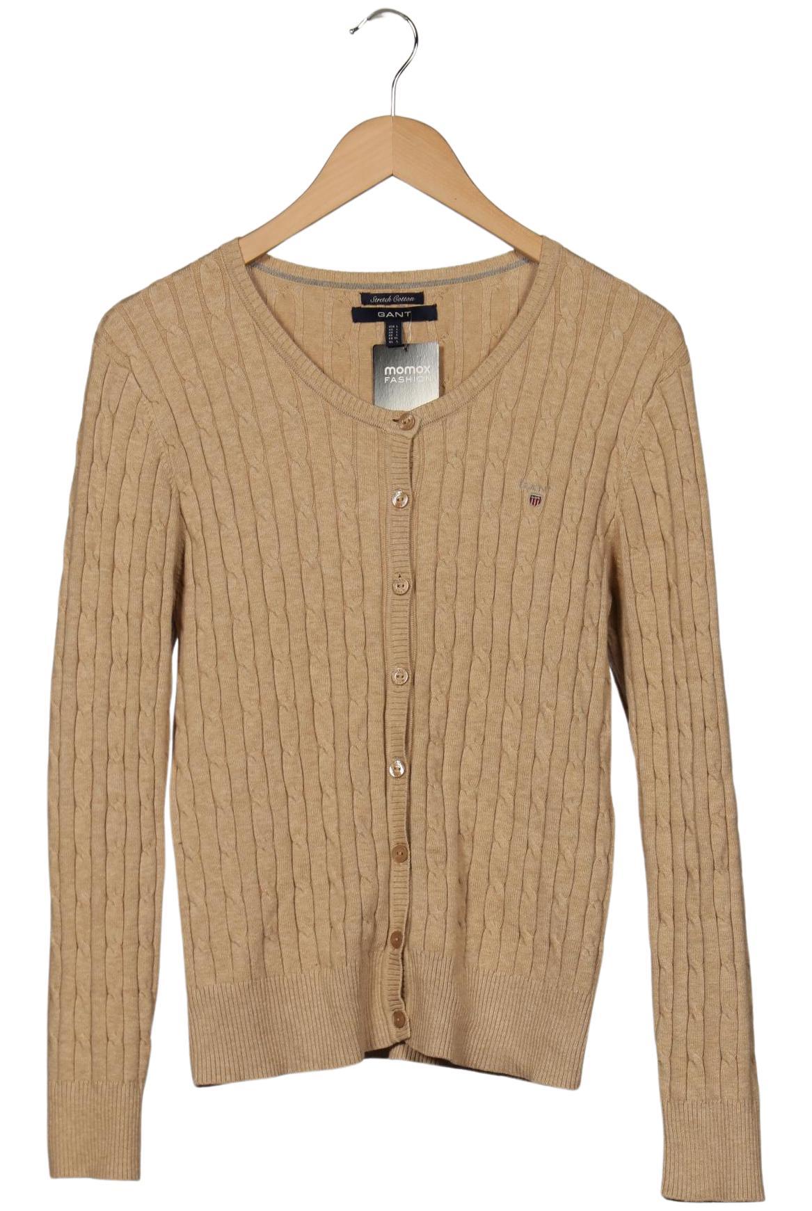 

Gant Damen Strickjacke, beige, Gr. 42