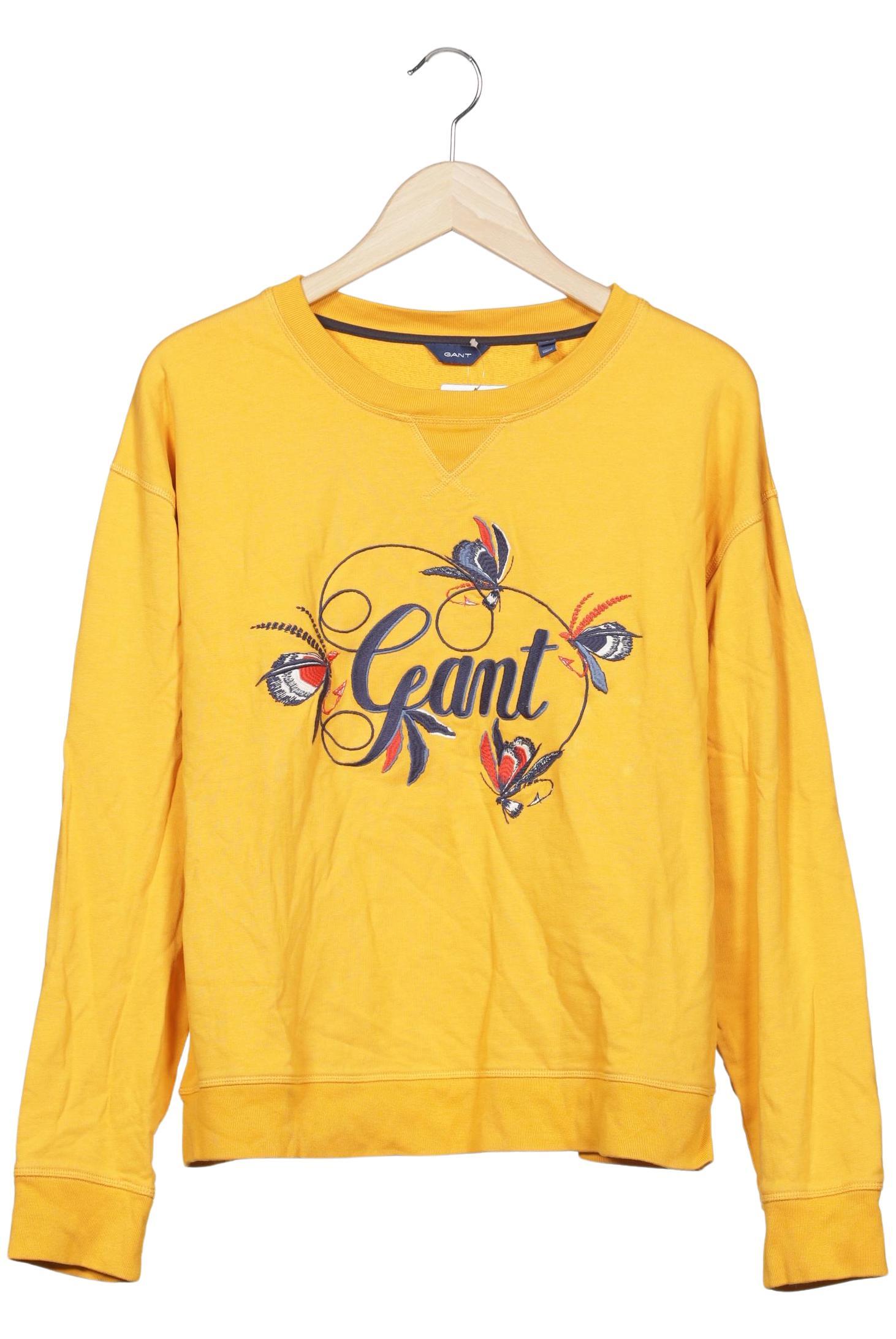 

Gant Damen Sweatshirt, gelb, Gr. 42