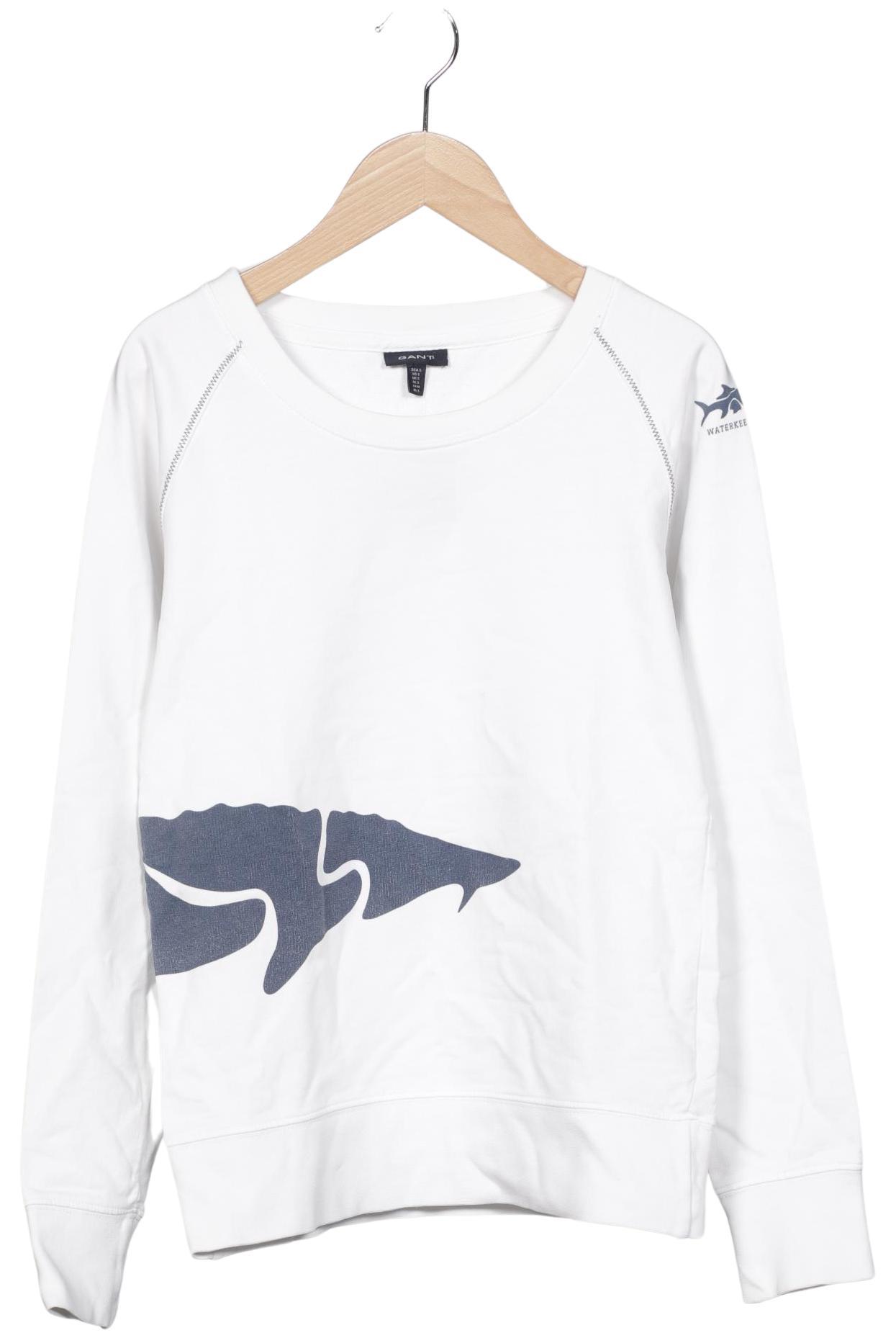 

Gant Damen Sweatshirt, weiß, Gr. 36