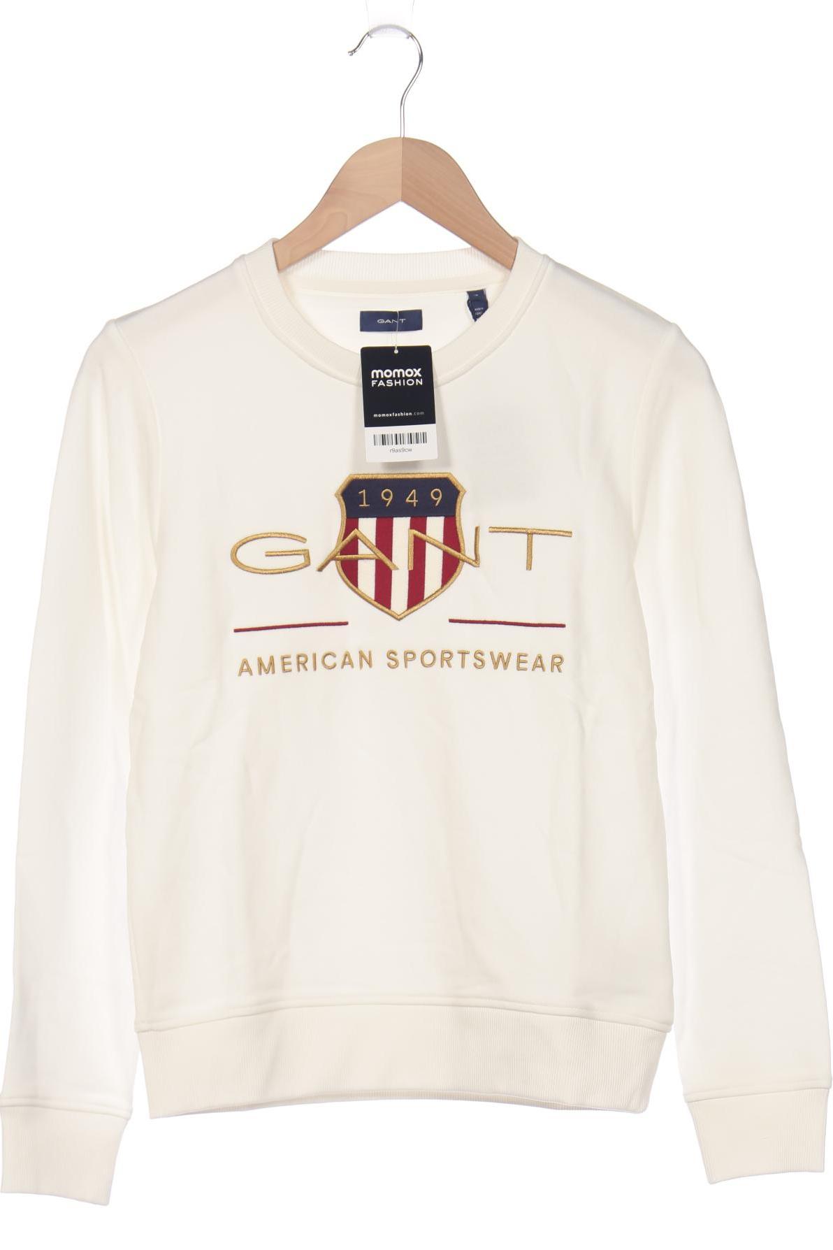 

Gant Damen Sweatshirt, weiß, Gr. 34