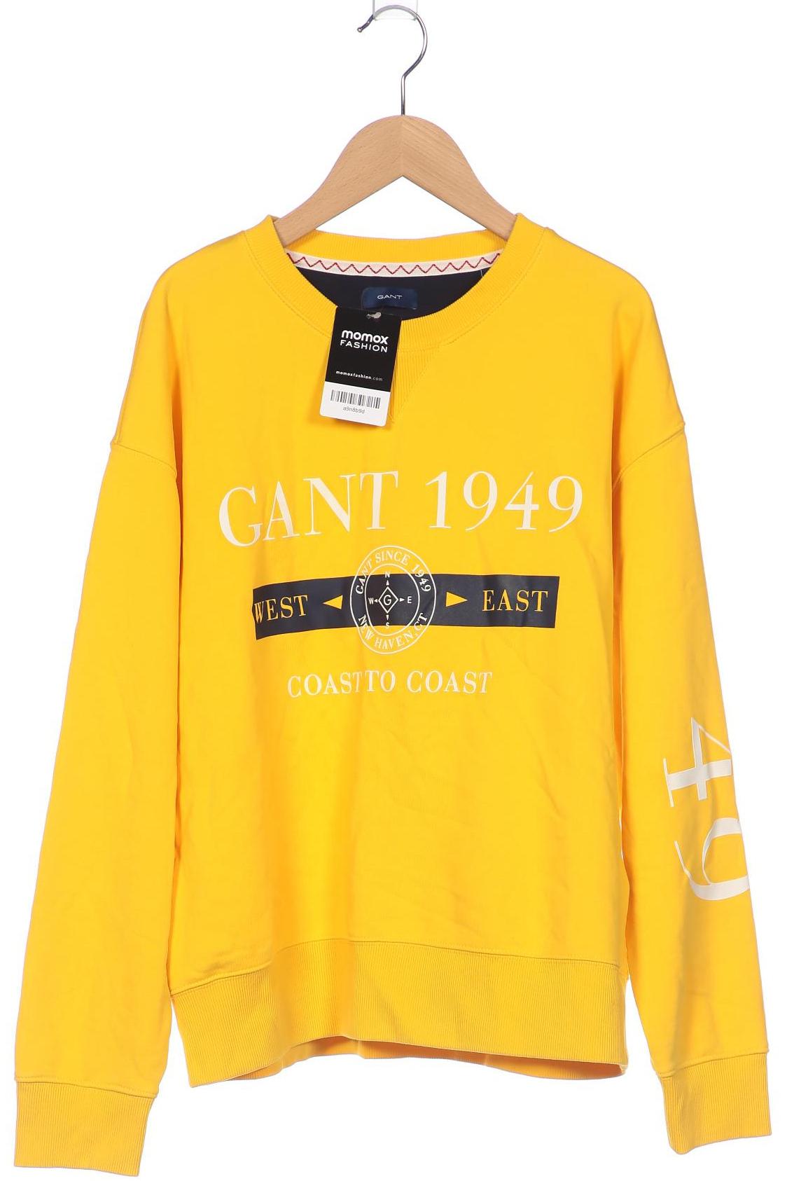 

Gant Damen Sweatshirt, gelb, Gr. 42