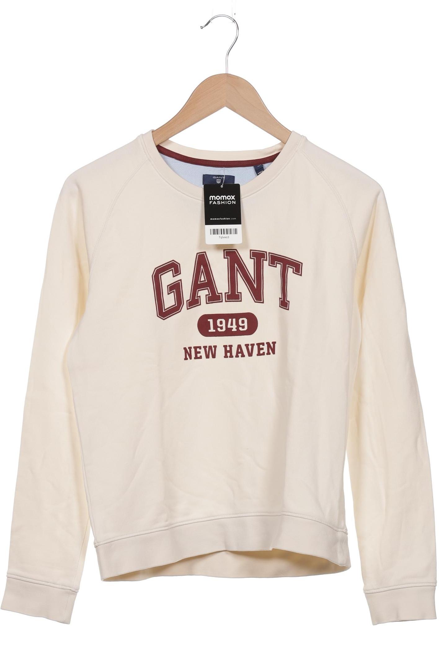 

Gant Damen Sweatshirt, cremeweiß, Gr. 38
