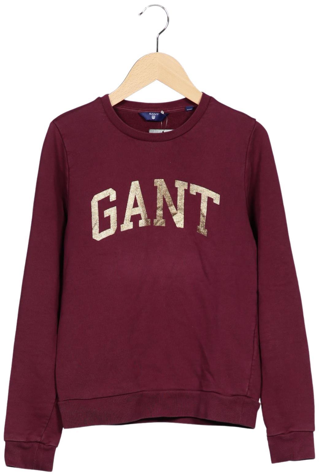 

Gant Damen Sweatshirt, bordeaux, Gr. 34