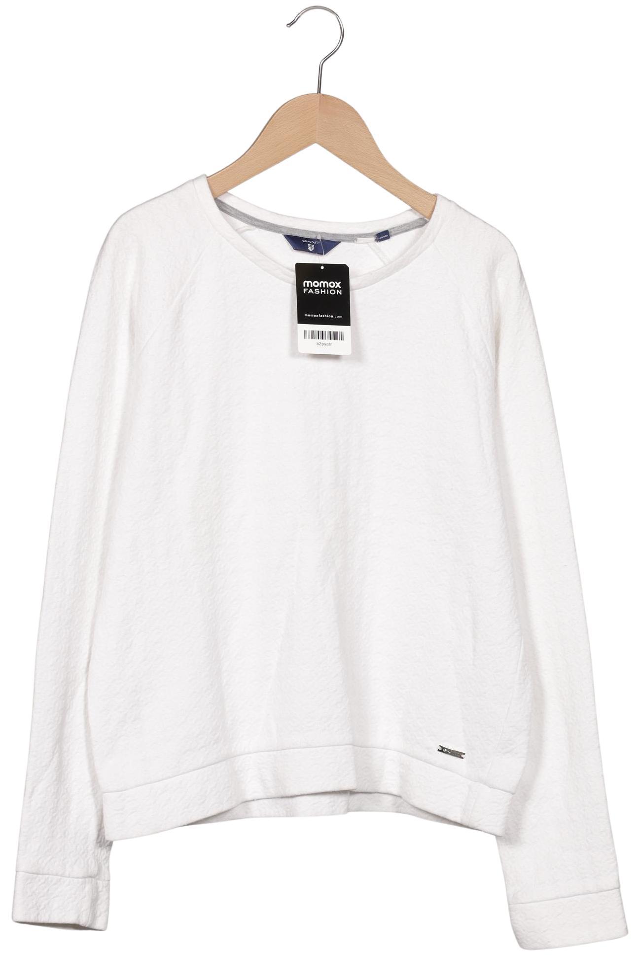 

Gant Damen Sweatshirt, weiß, Gr. 36