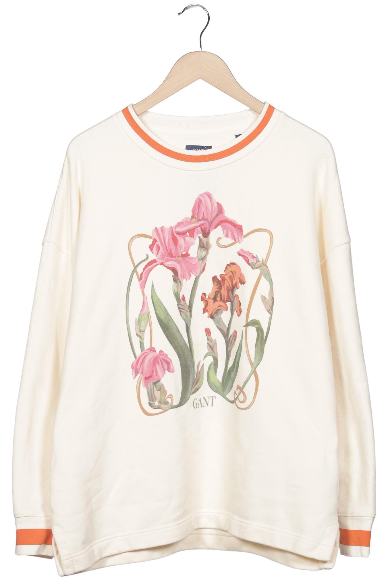 

Gant Damen Sweatshirt, cremeweiß, Gr. 46