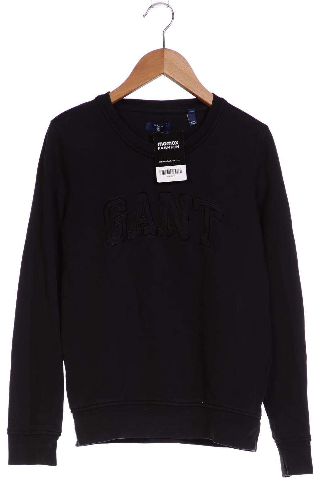 

Gant Damen Sweatshirt, schwarz, Gr. 36