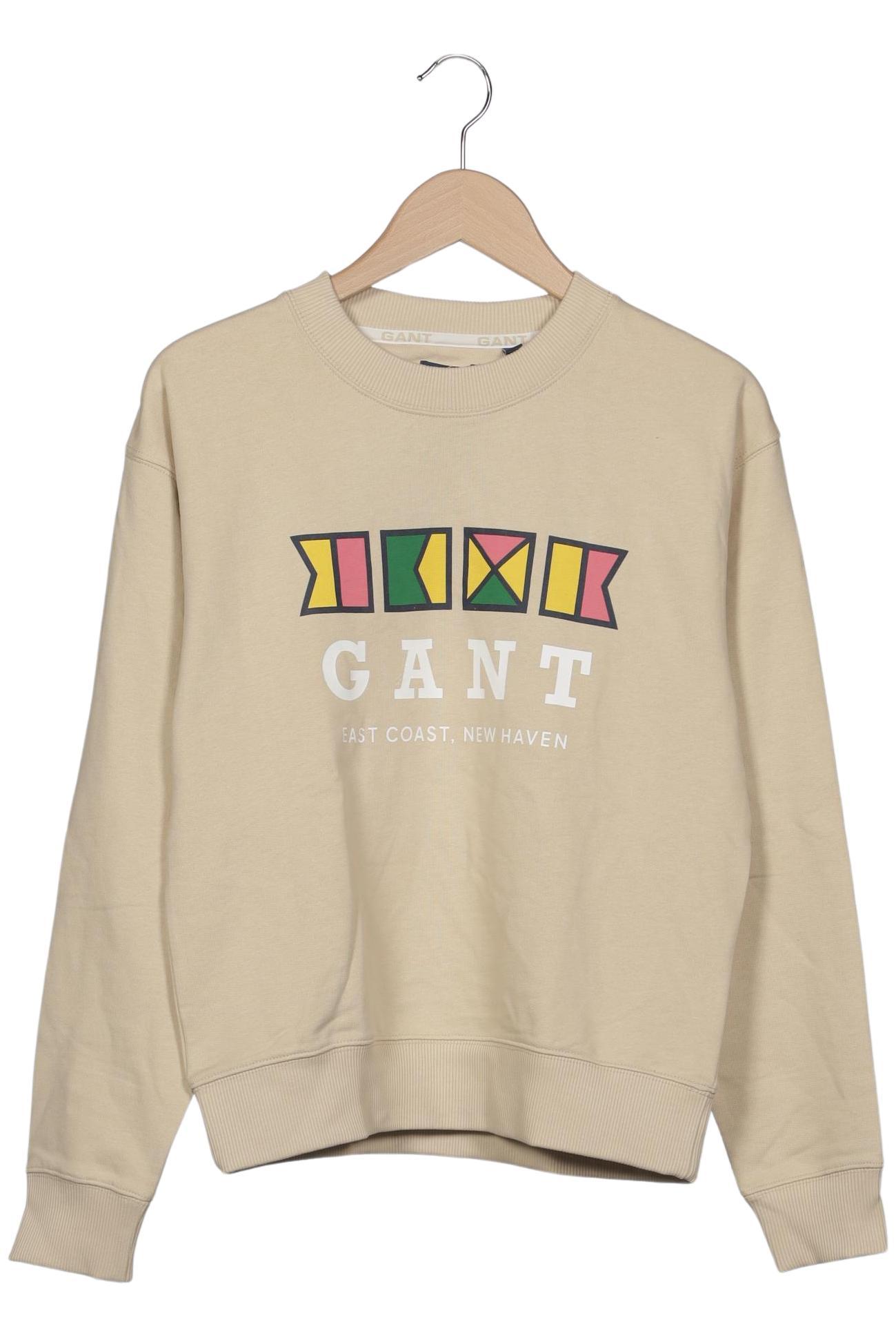 

Gant Damen Sweatshirt, beige, Gr. 36