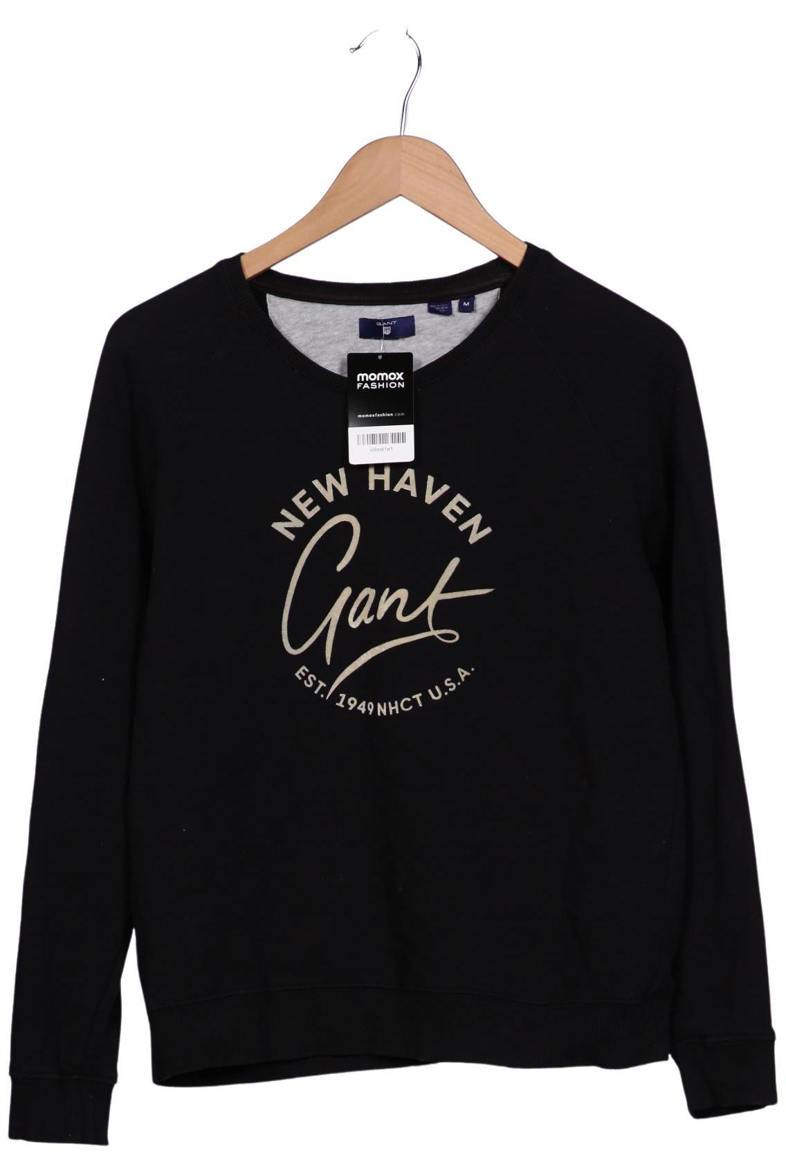 

Gant Damen Sweatshirt, schwarz, Gr. 38