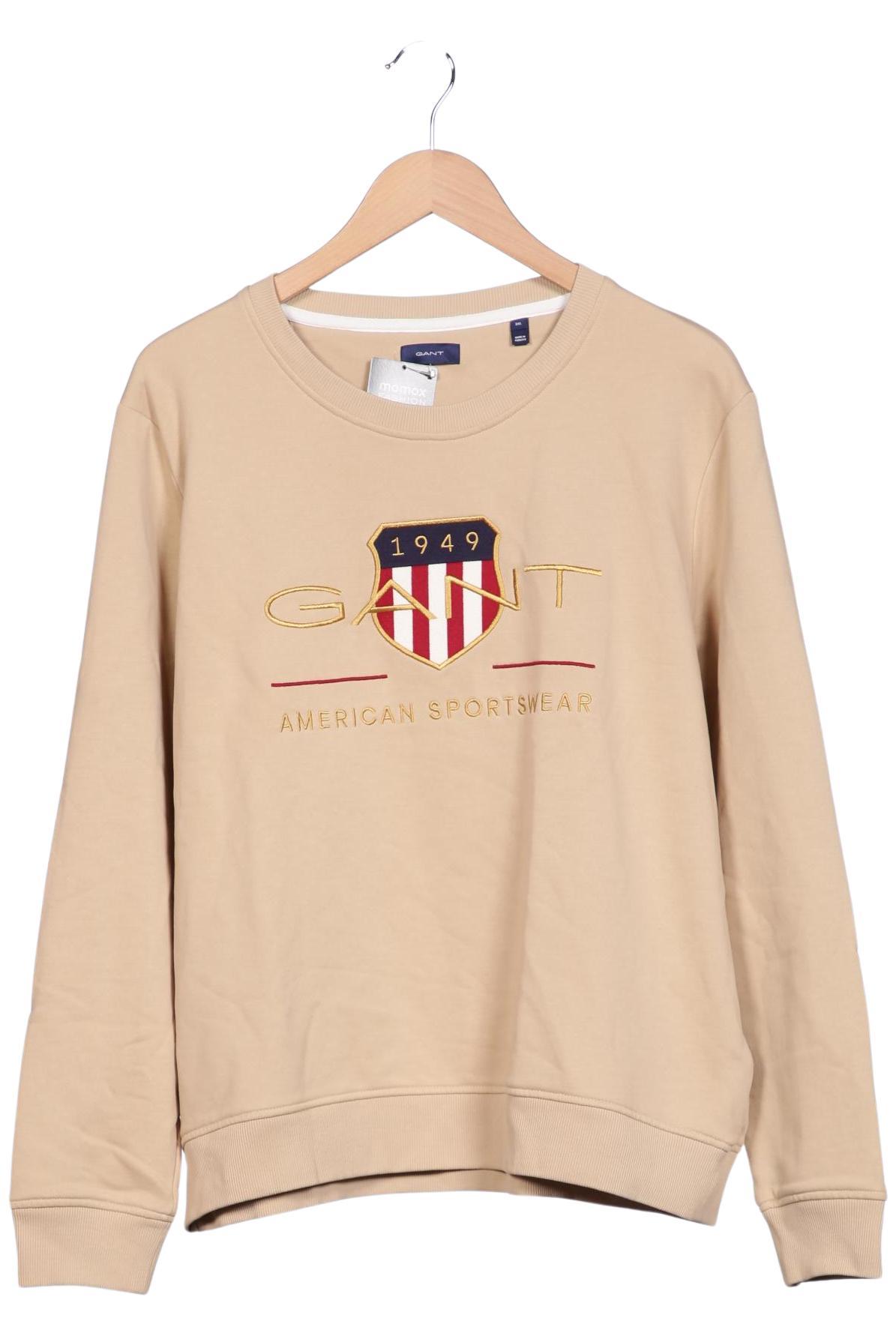 

Gant Damen Sweatshirt, beige, Gr. 48