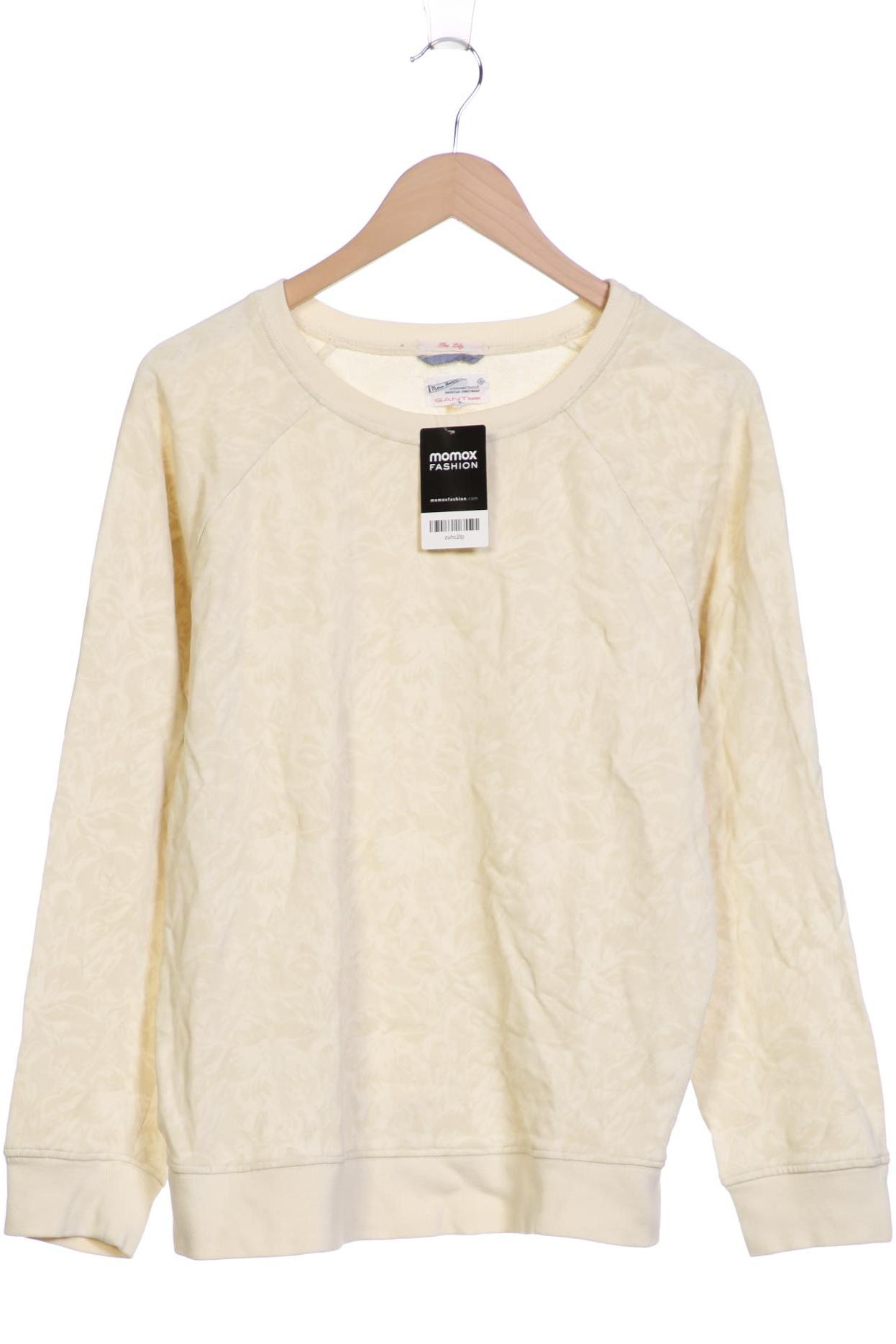 

Gant Damen Sweatshirt, cremeweiß, Gr. 38