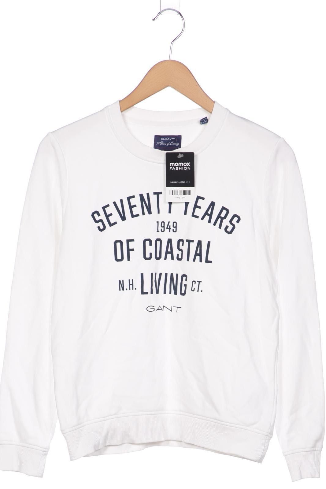 

Gant Damen Sweatshirt, weiß, Gr. 38