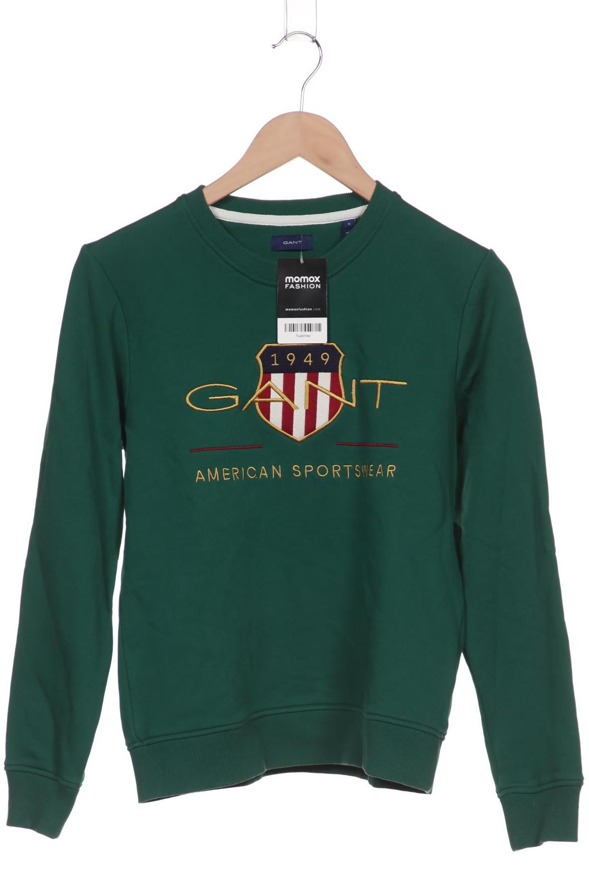 

Gant Damen Sweatshirt, grün, Gr. 36