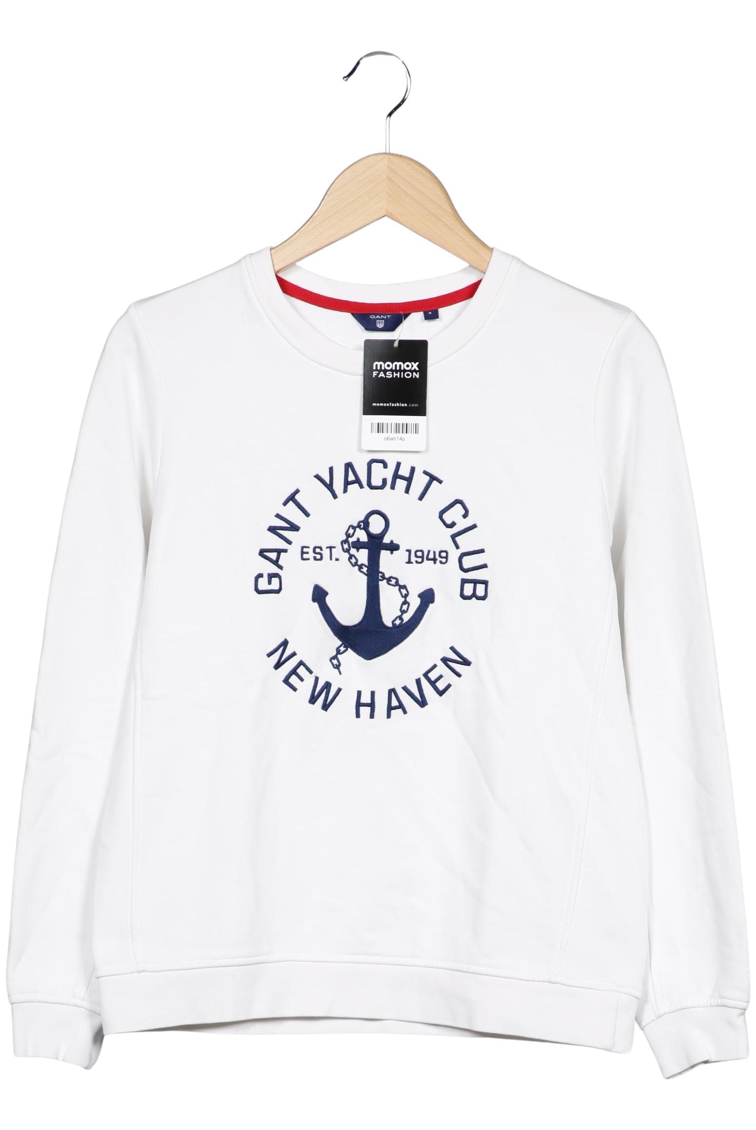 

Gant Damen Sweatshirt, weiß, Gr. 36