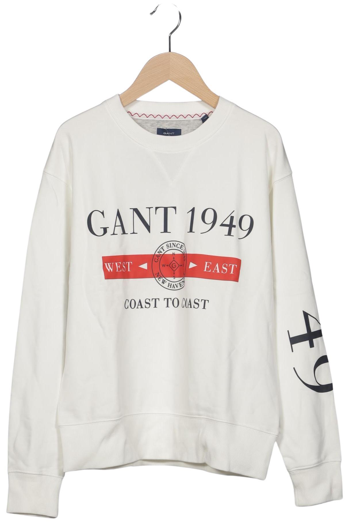 

Gant Damen Sweatshirt, weiß, Gr. 36
