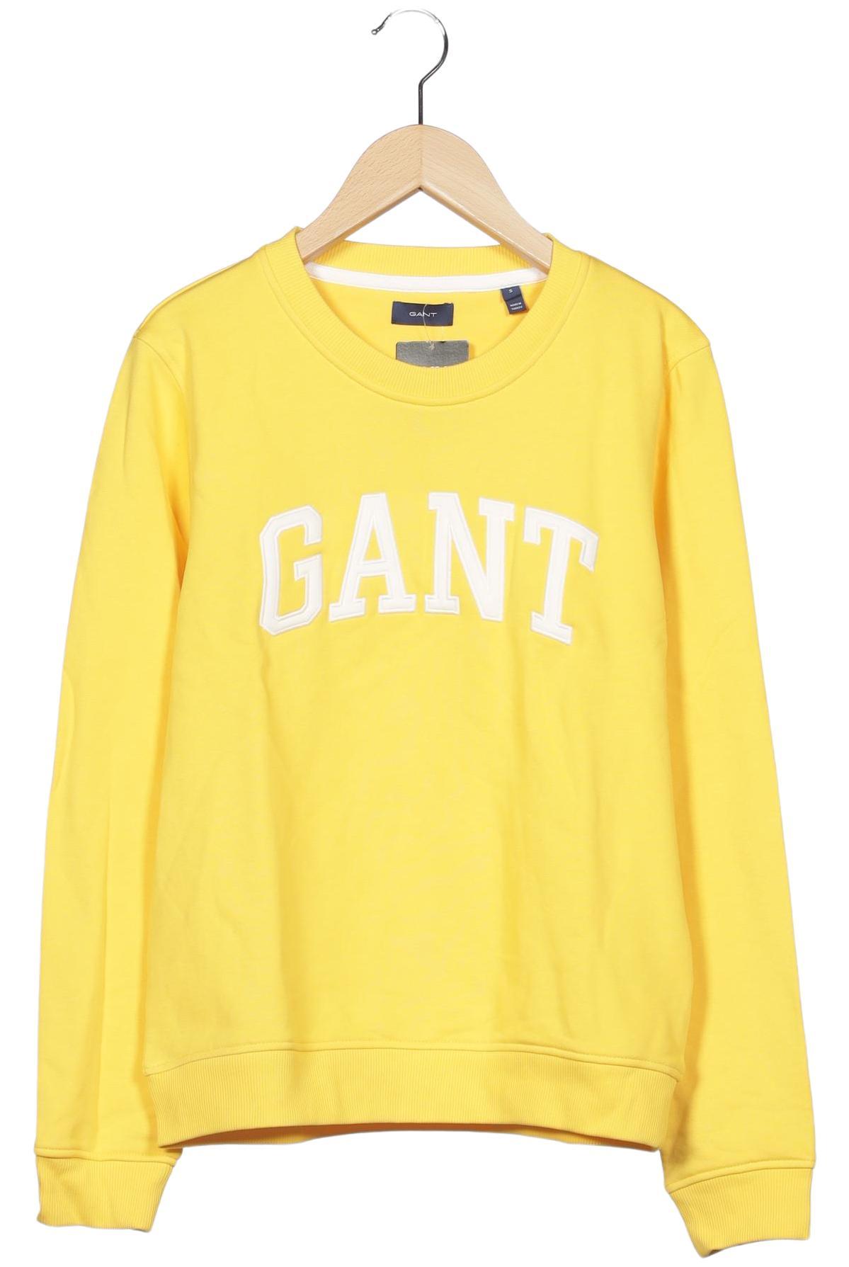 

Gant Damen Sweatshirt, gelb, Gr. 36