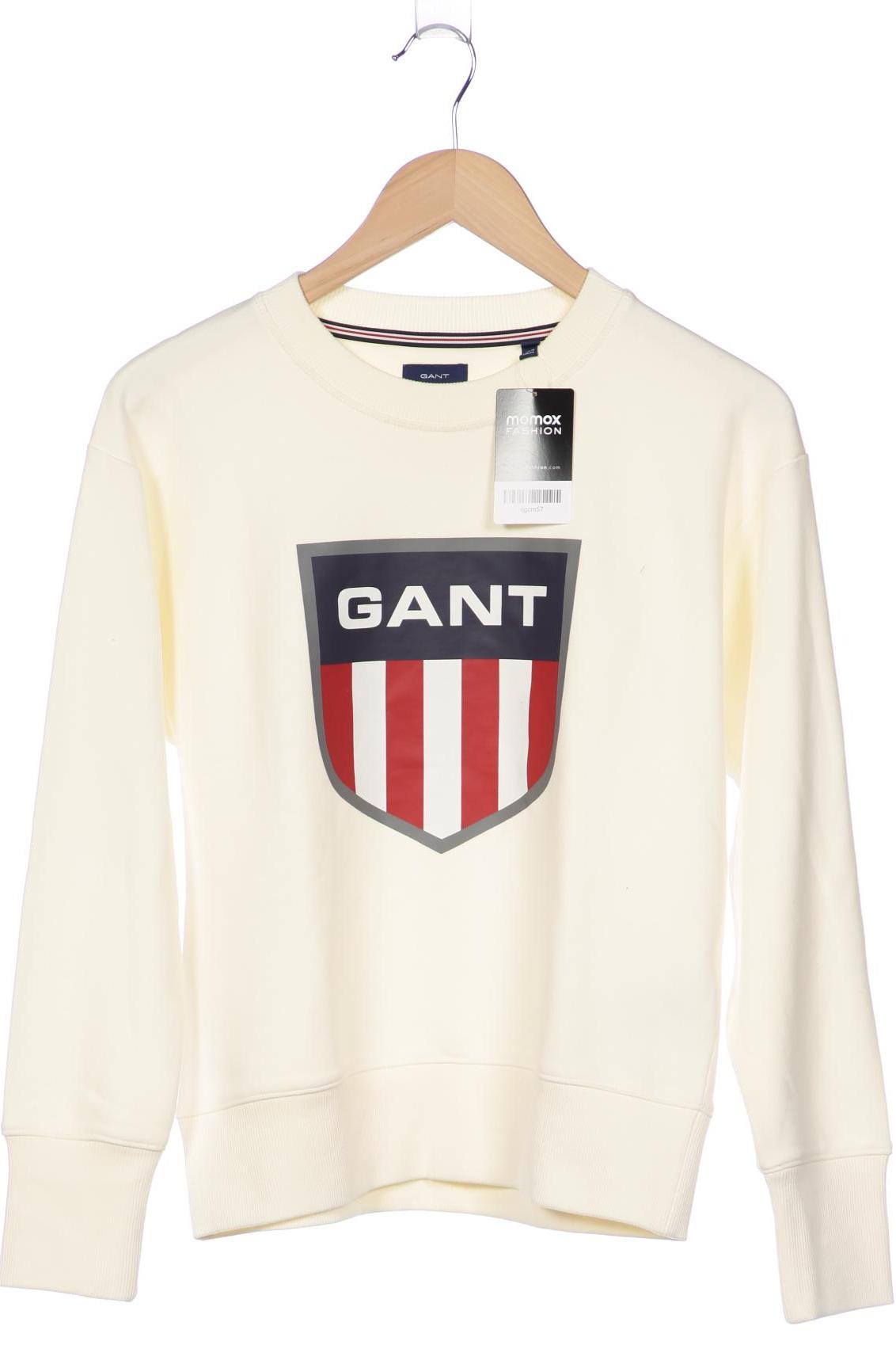 

Gant Damen Sweatshirt, cremeweiß, Gr. 34