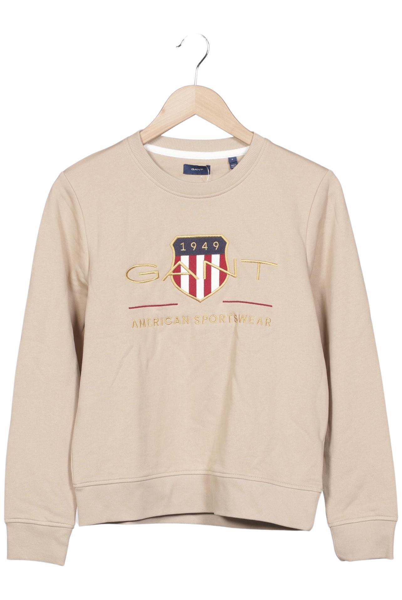 

Gant Damen Sweatshirt, beige, Gr. 36