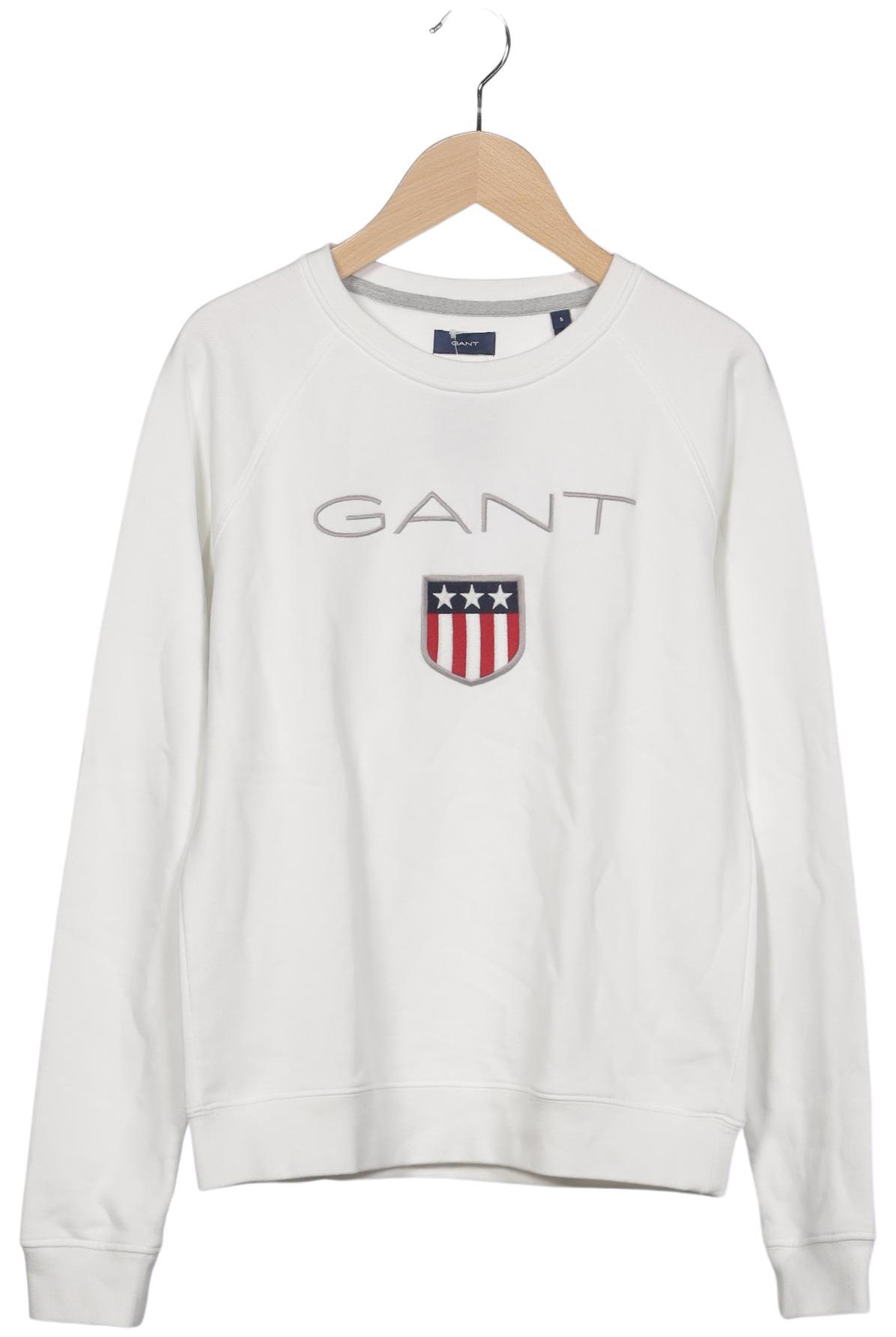 

Gant Damen Sweatshirt, weiß, Gr. 36
