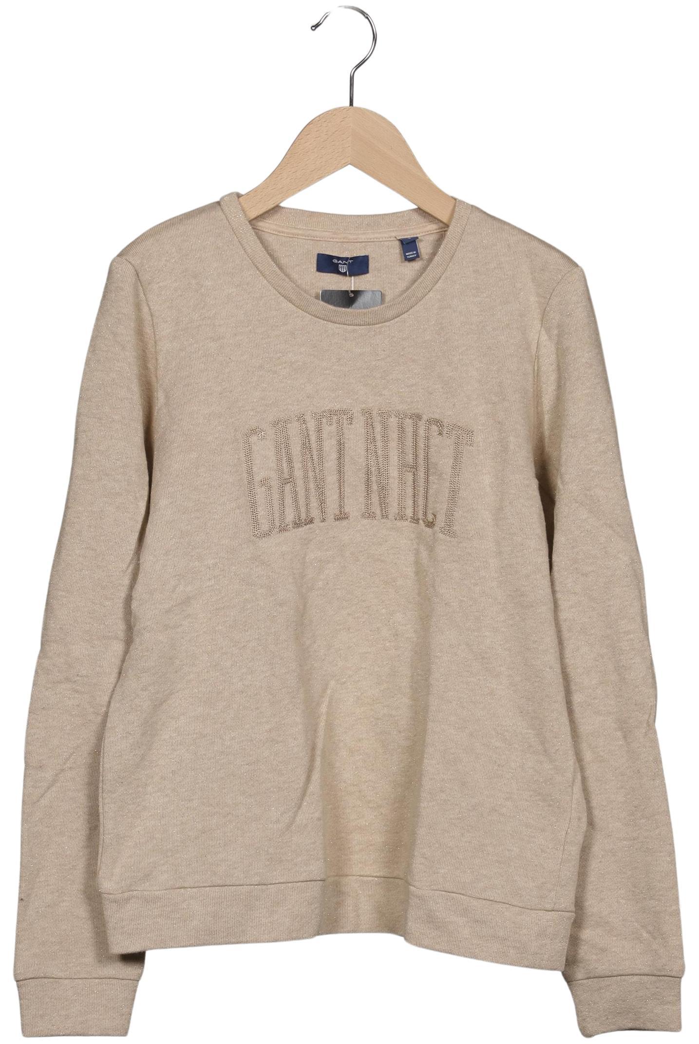 

Gant Damen Sweatshirt, beige, Gr. 36