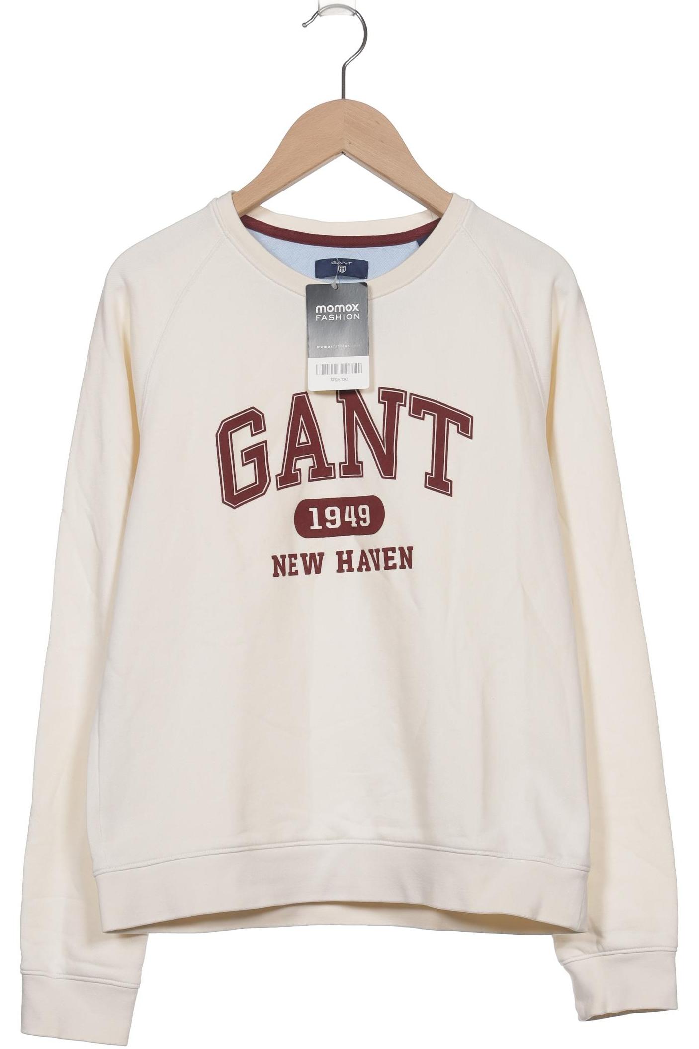 

Gant Damen Sweatshirt, cremeweiß, Gr. 36