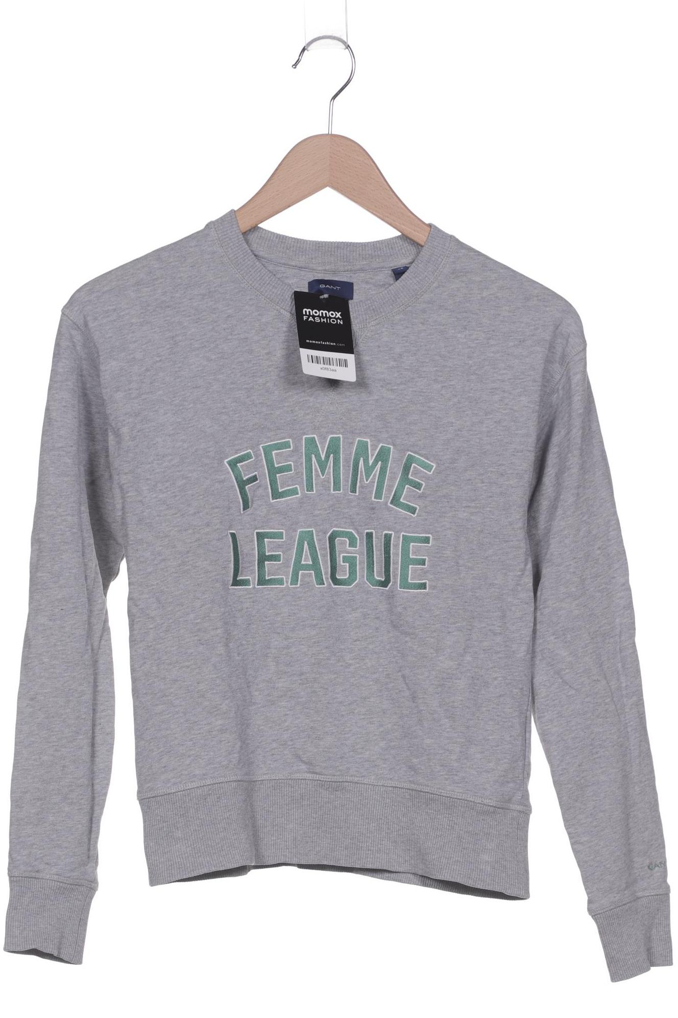

Gant Damen Sweatshirt, grau, Gr. 34