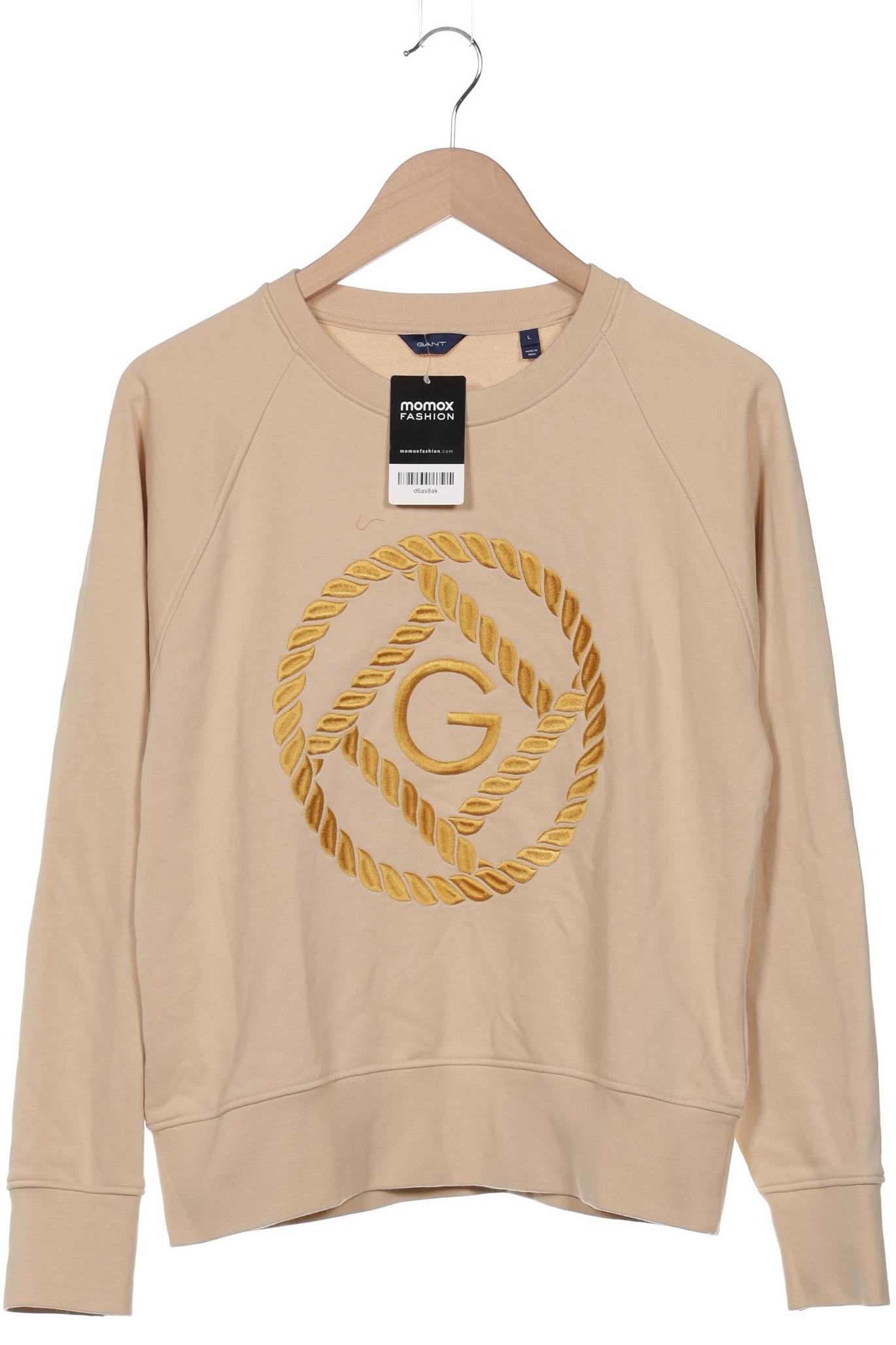 

Gant Damen Sweatshirt, beige, Gr. 42