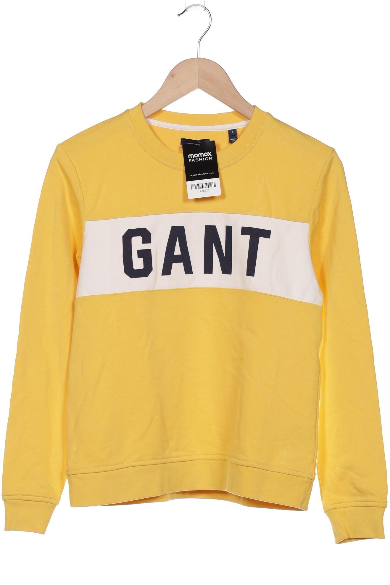 

Gant Damen Sweatshirt, gelb, Gr. 36