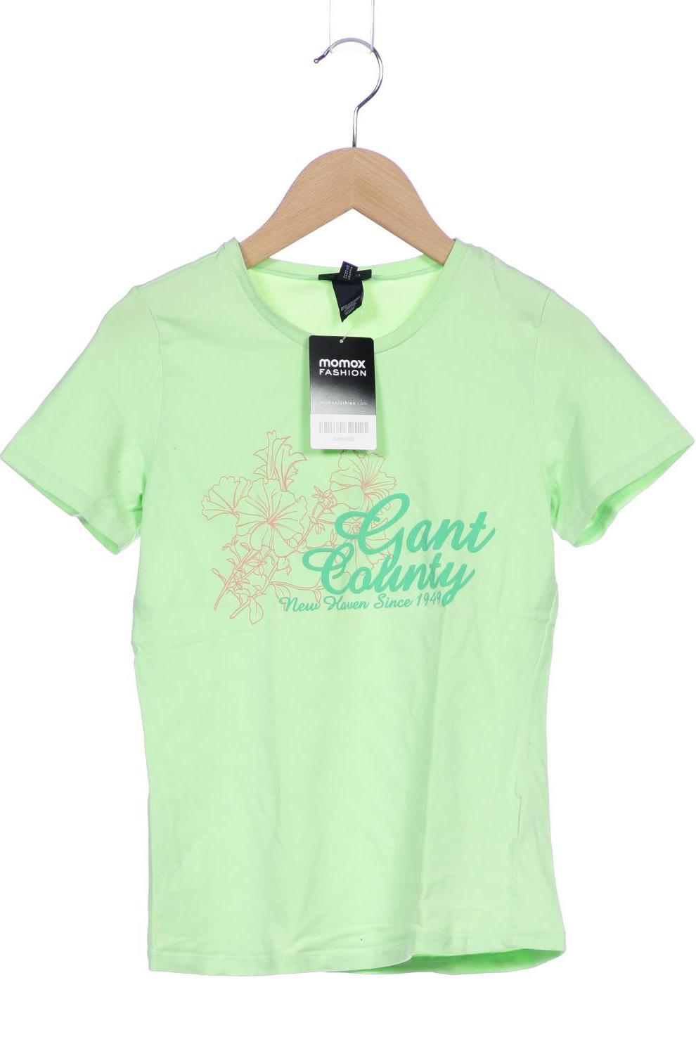 

Gant Damen T-Shirt, hellgrün, Gr. 36