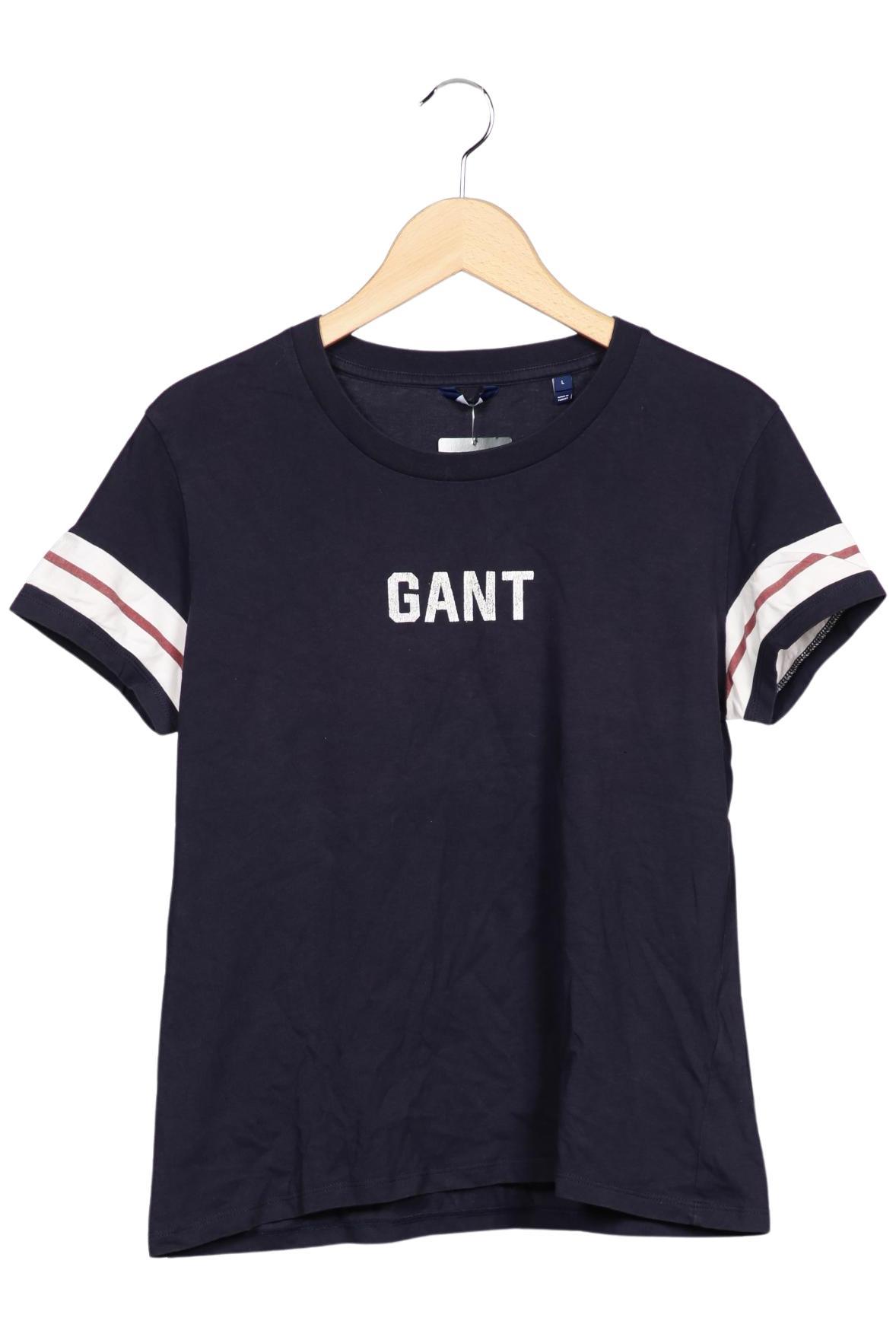 

Gant Damen T-Shirt, marineblau, Gr. 42
