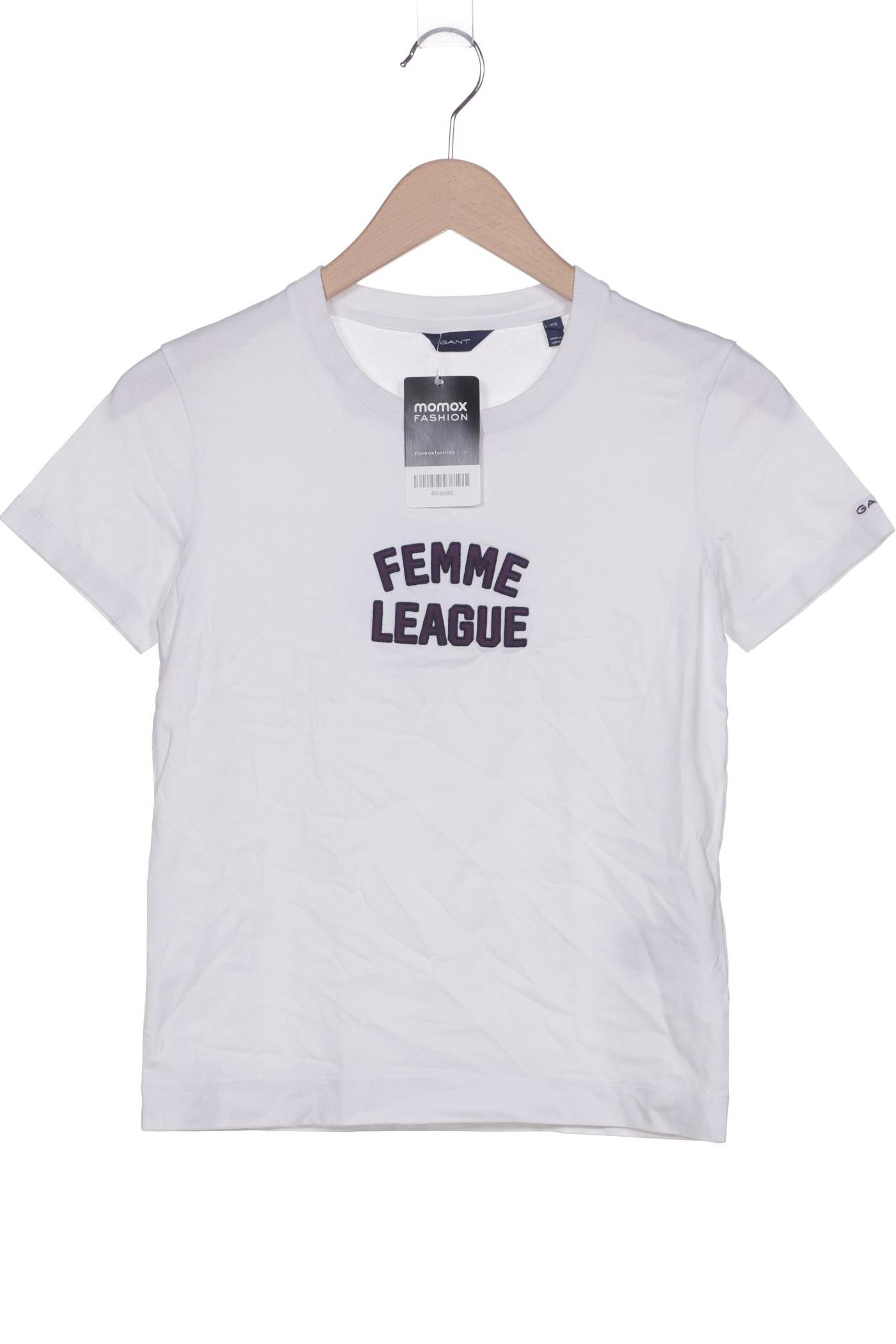

Gant Damen T-Shirt, weiß, Gr. 34