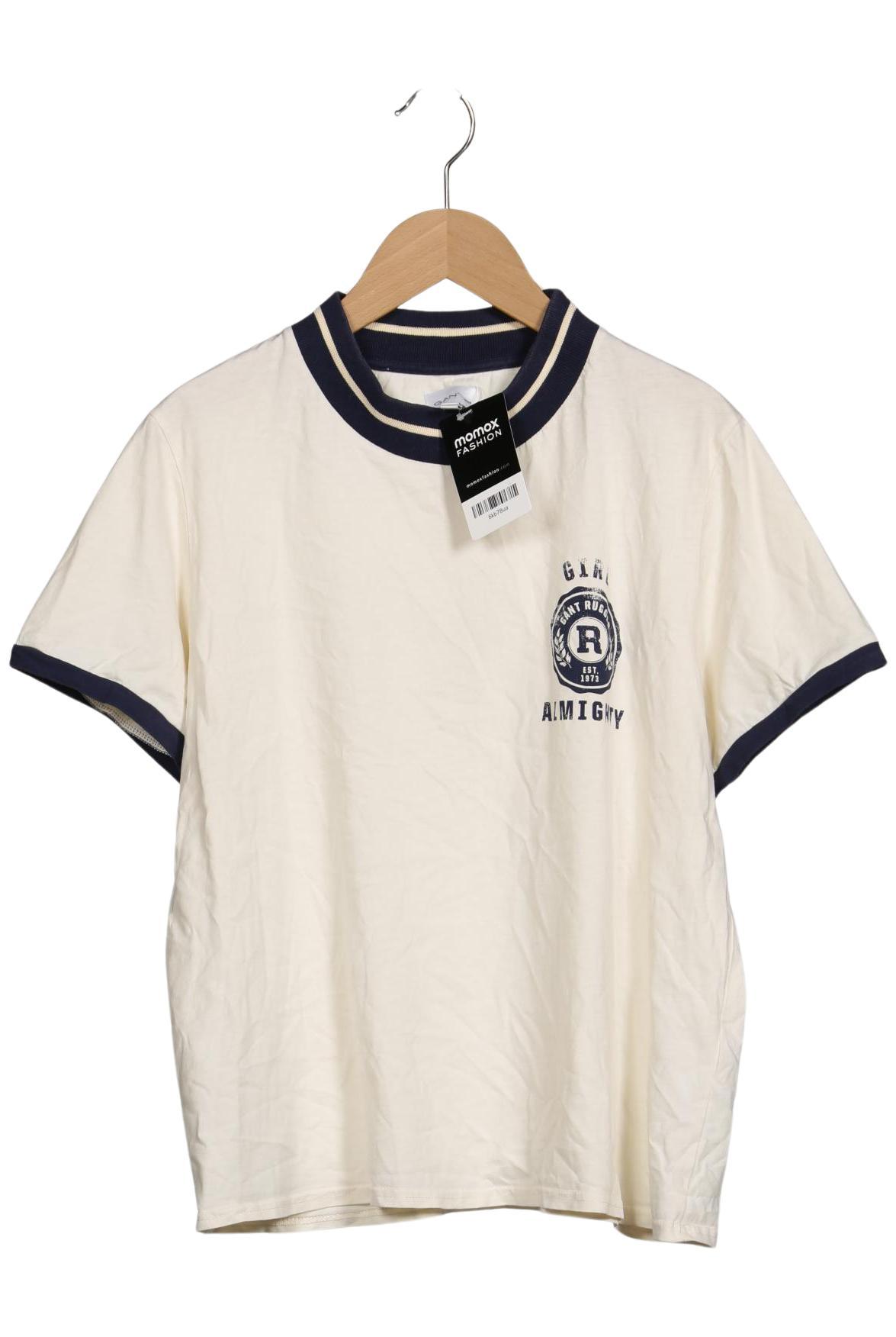 

Gant Damen T-Shirt, cremeweiß, Gr. 42