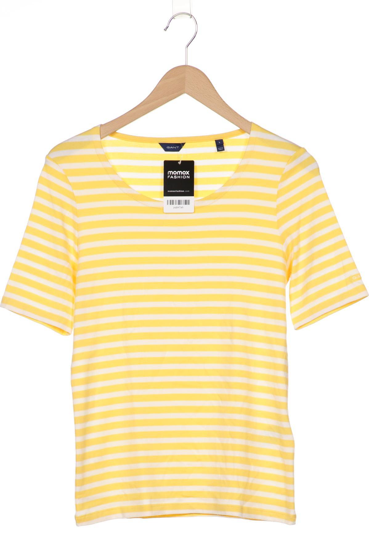 

Gant Damen T-Shirt, gelb, Gr. 42