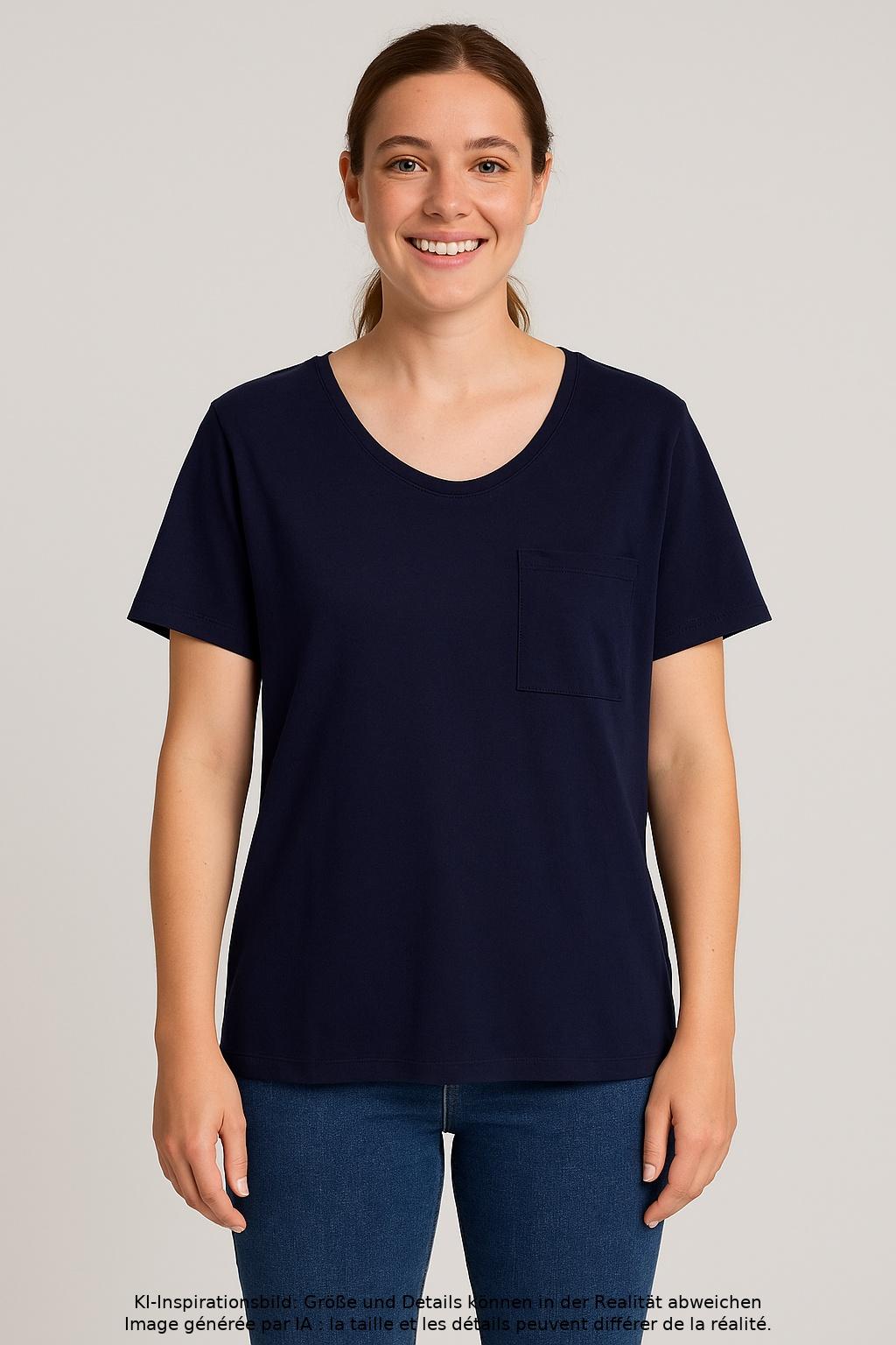 

Gant Damen T-Shirt, marineblau, Gr. 42