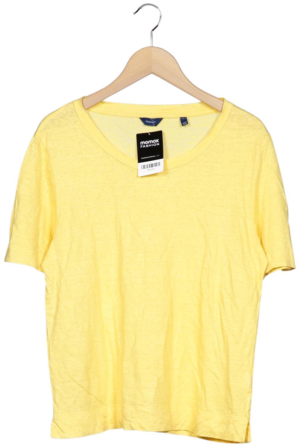 

Gant Damen T-Shirt, gelb, Gr. 42