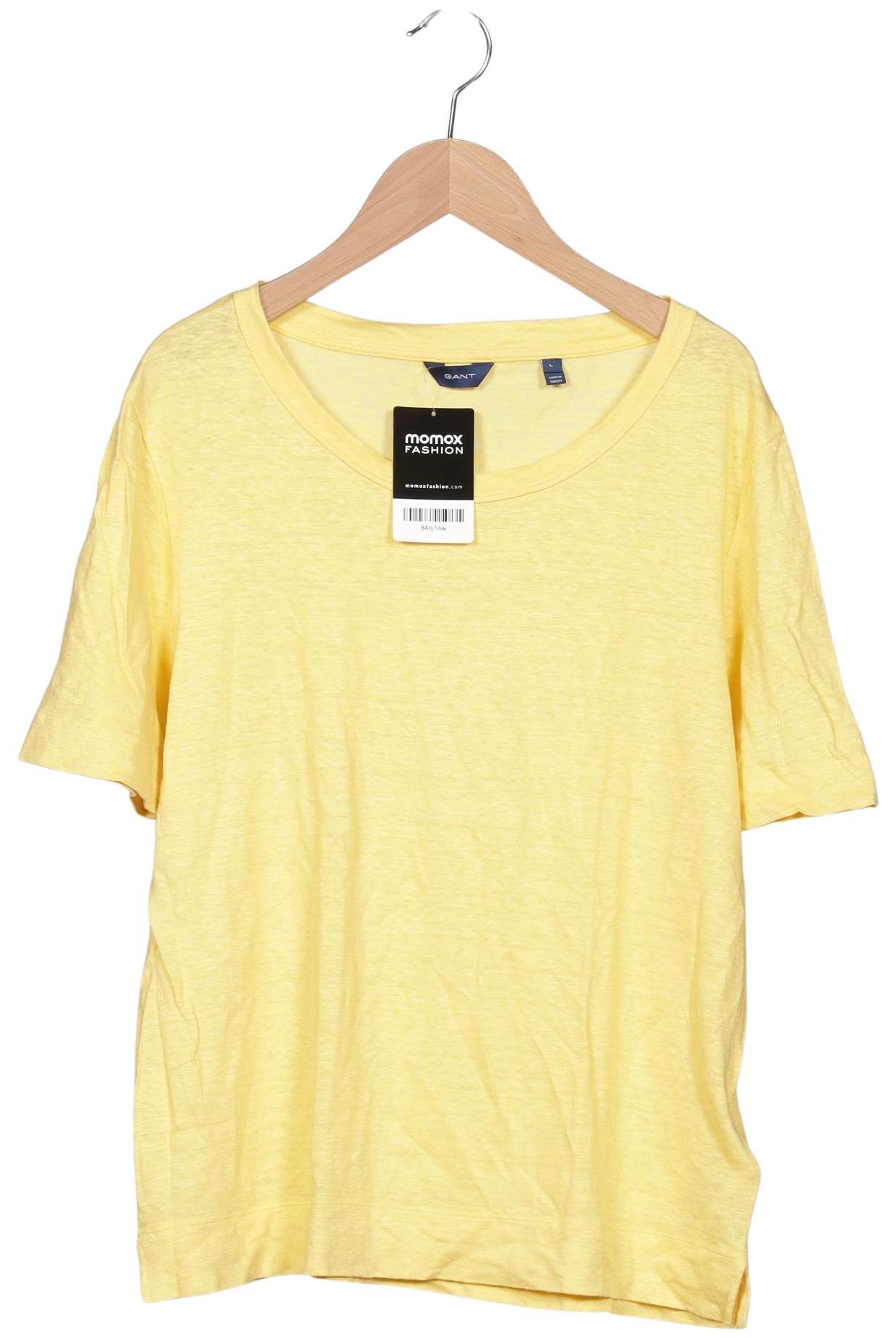 

Gant Damen T-Shirt, gelb, Gr. 42