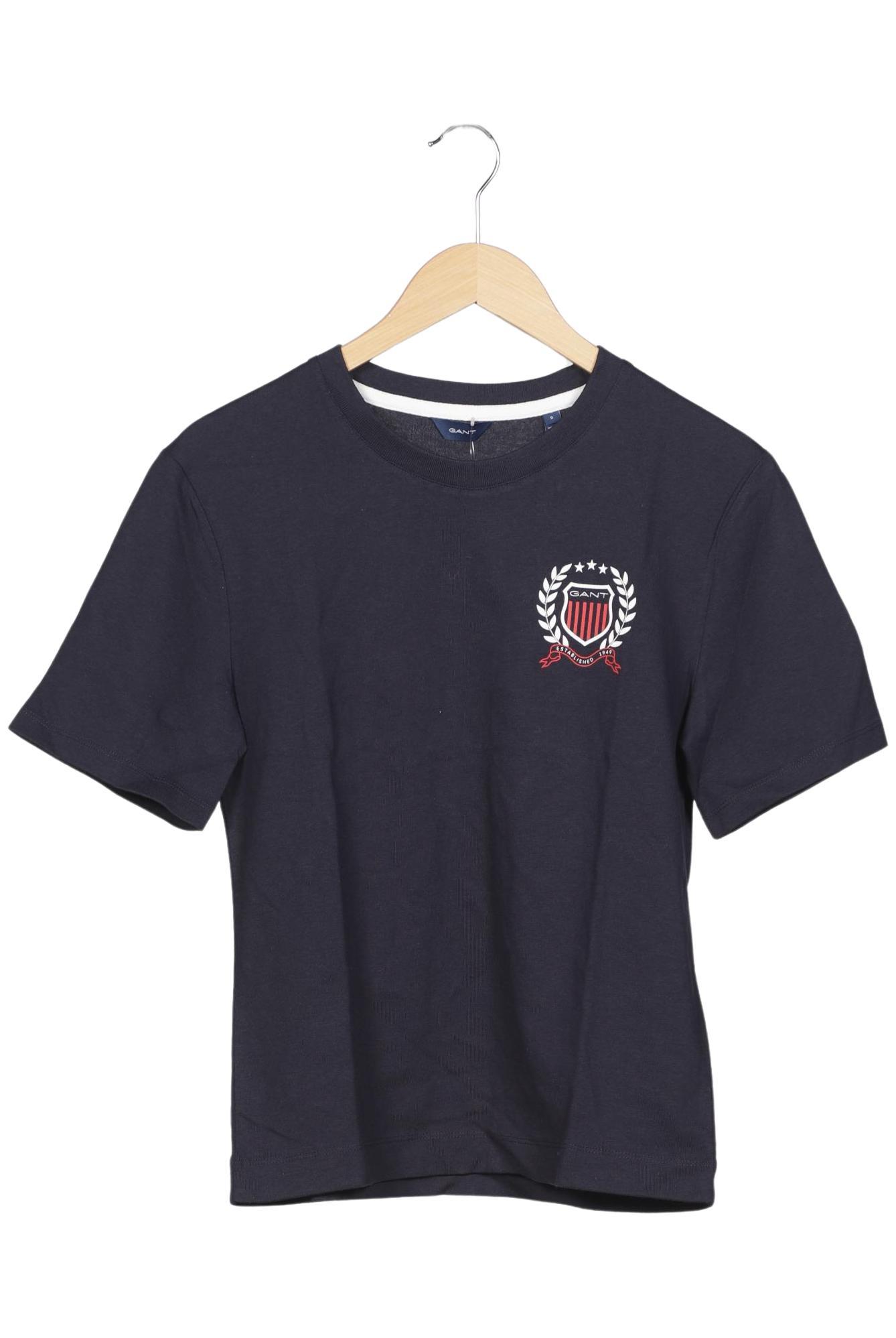 

Gant Damen T-Shirt, marineblau, Gr. 36