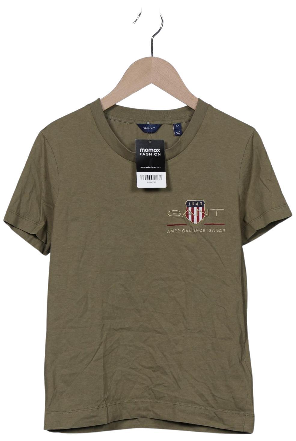 

Gant Damen T-Shirt, grün, Gr. 34