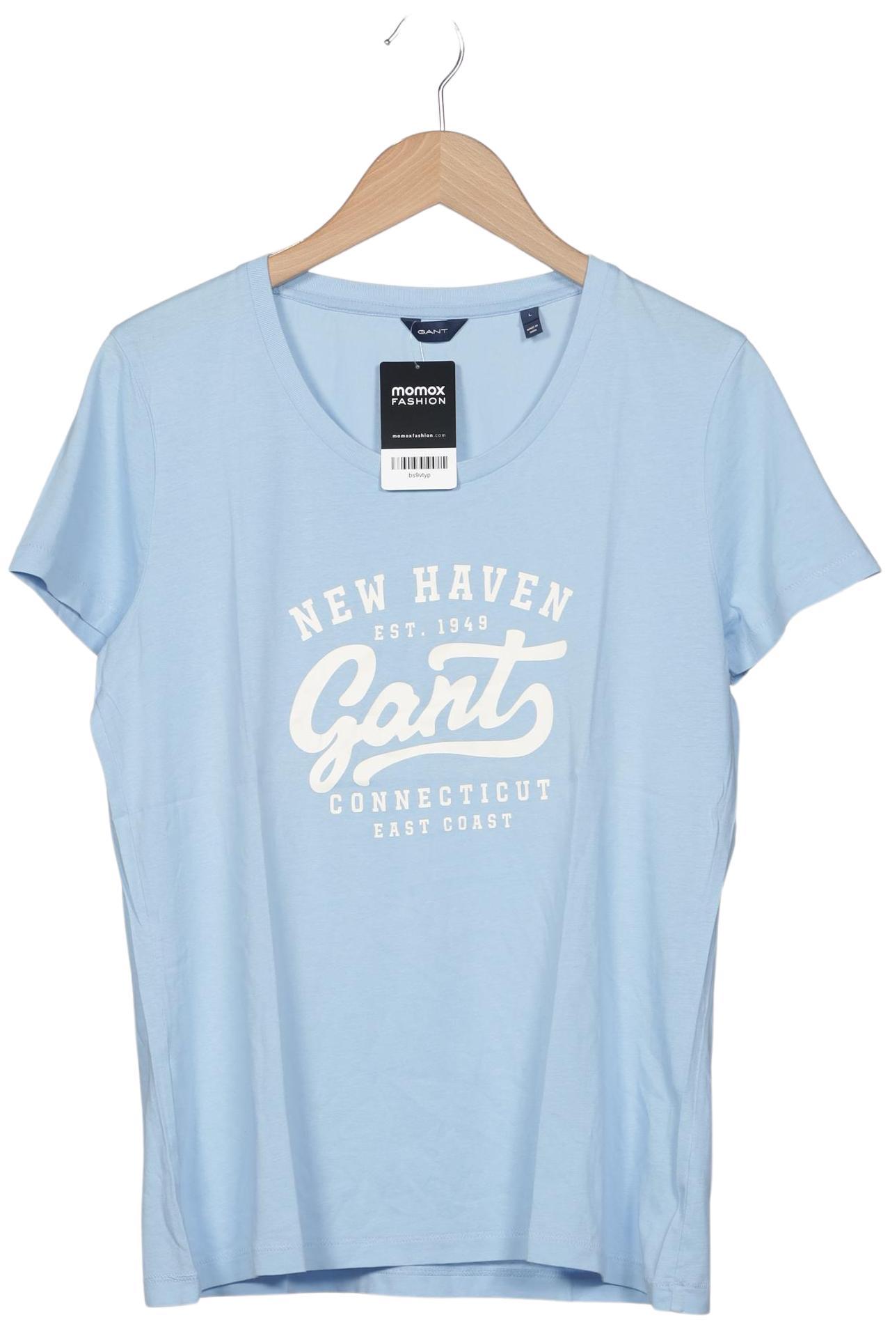 

Gant Damen T-Shirt, hellblau, Gr. 42