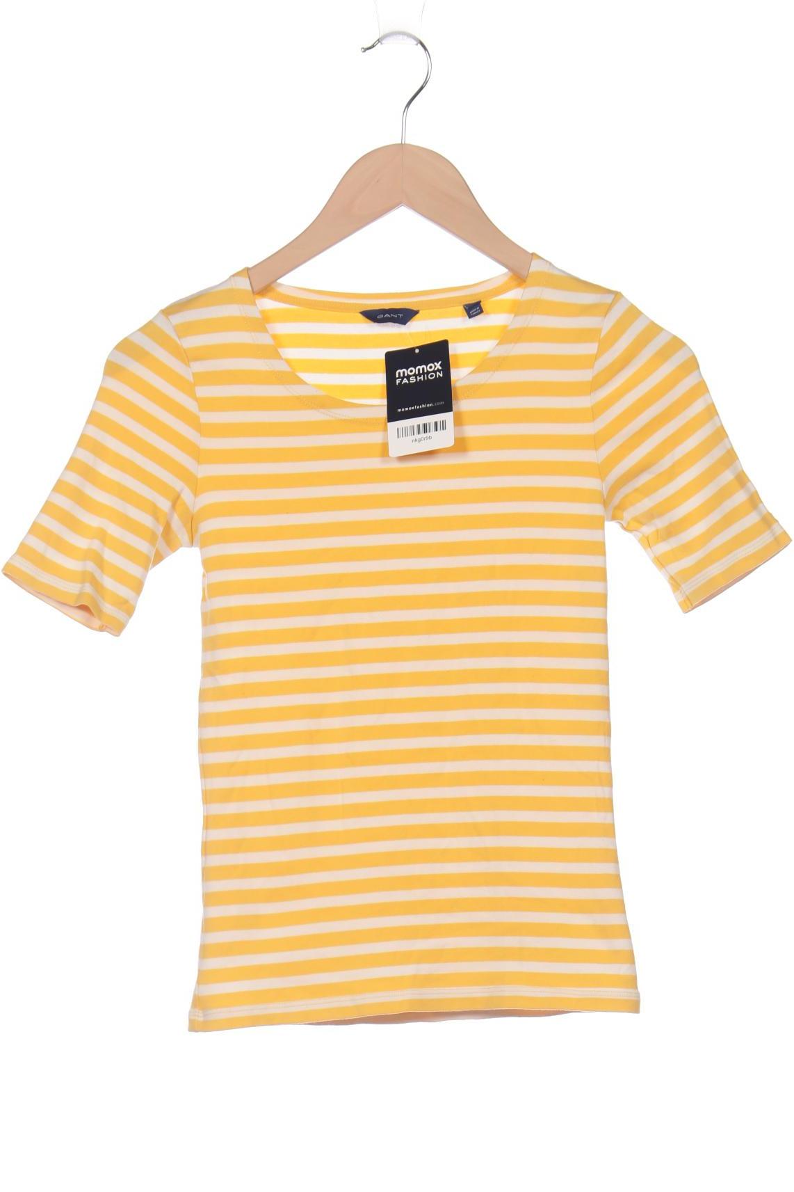 

Gant Damen T-Shirt, gelb, Gr. 34