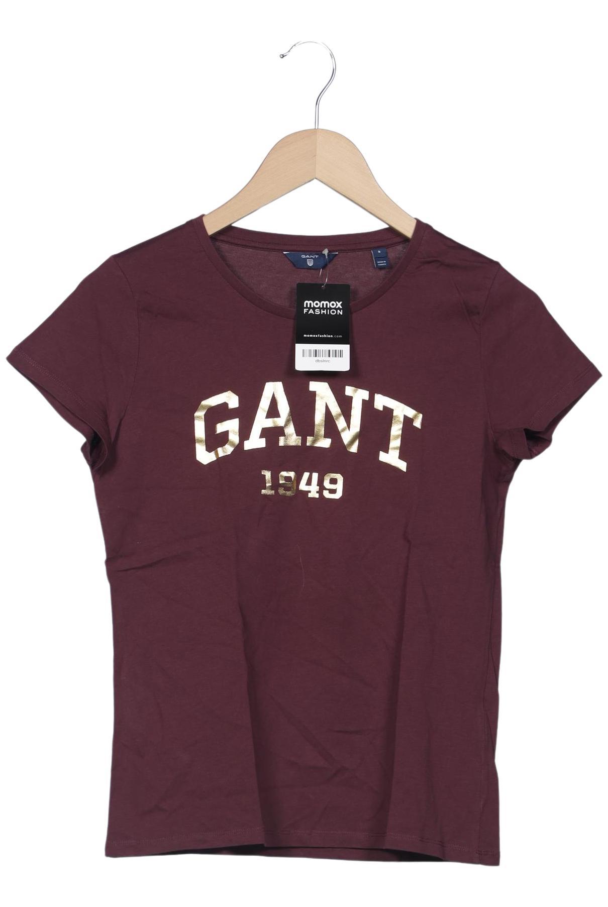 

Gant Damen T-Shirt, bordeaux, Gr. 36
