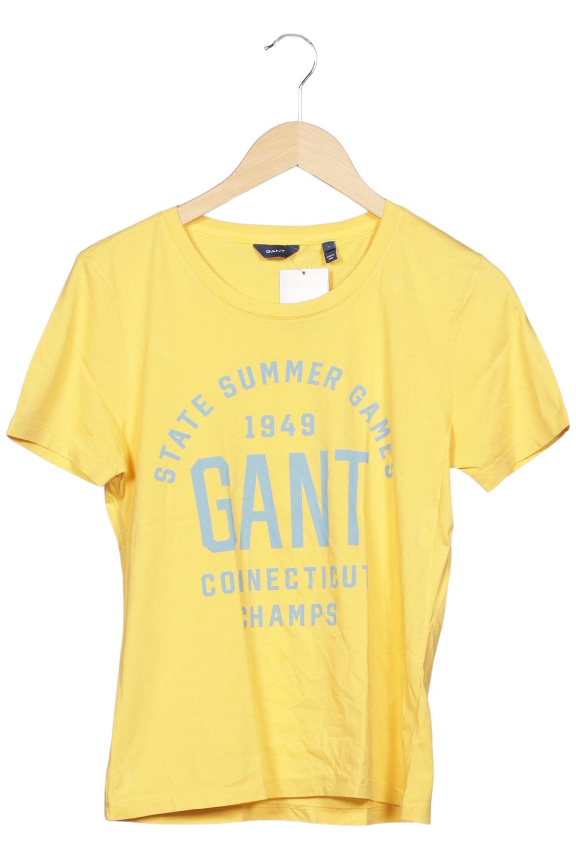 

Gant Damen T-Shirt, gelb, Gr. 36