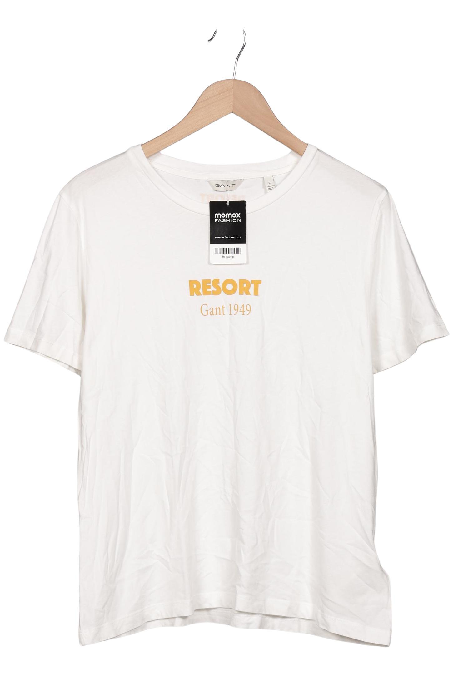 

Gant Damen T-Shirt, weiß, Gr. 42