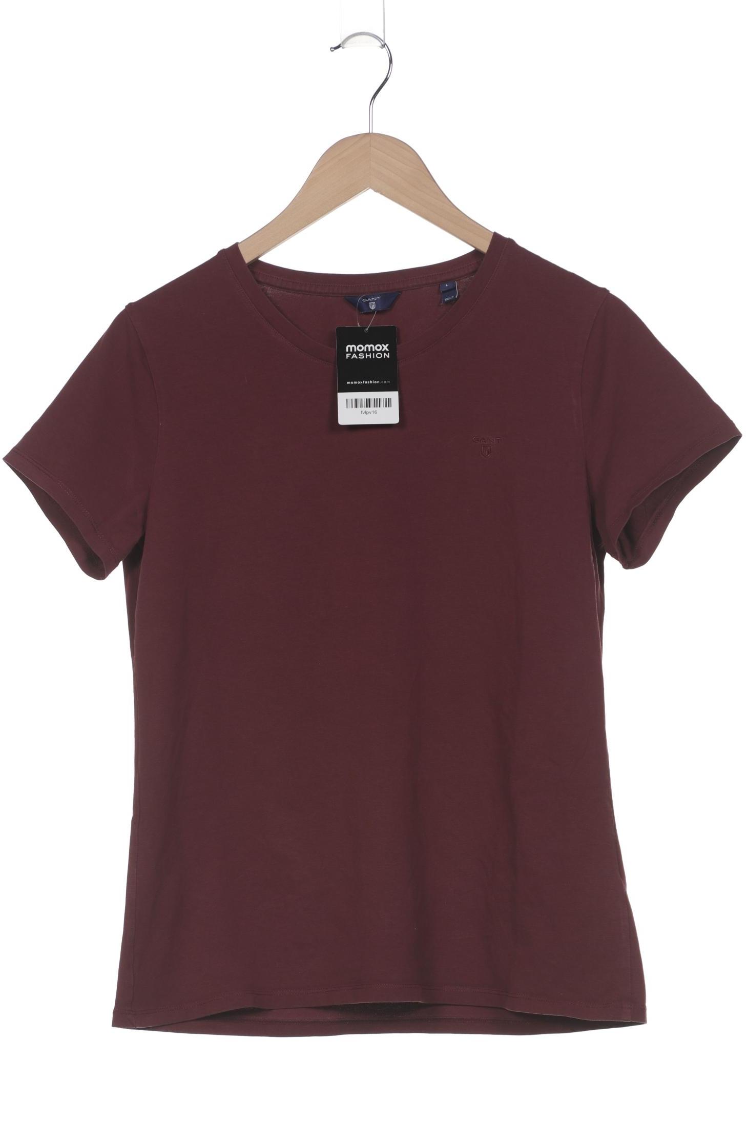 

Gant Damen T-Shirt, bordeaux, Gr. 42