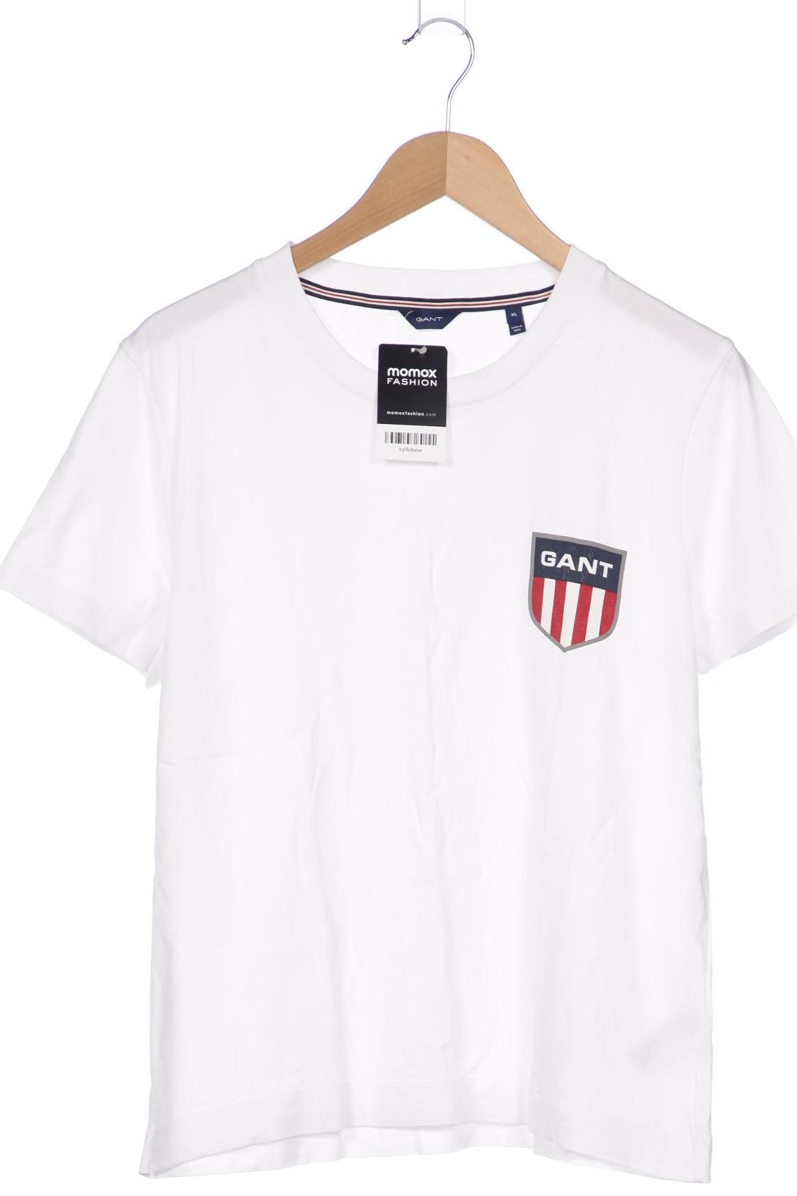 

Gant Damen T-Shirt, weiß, Gr. 44