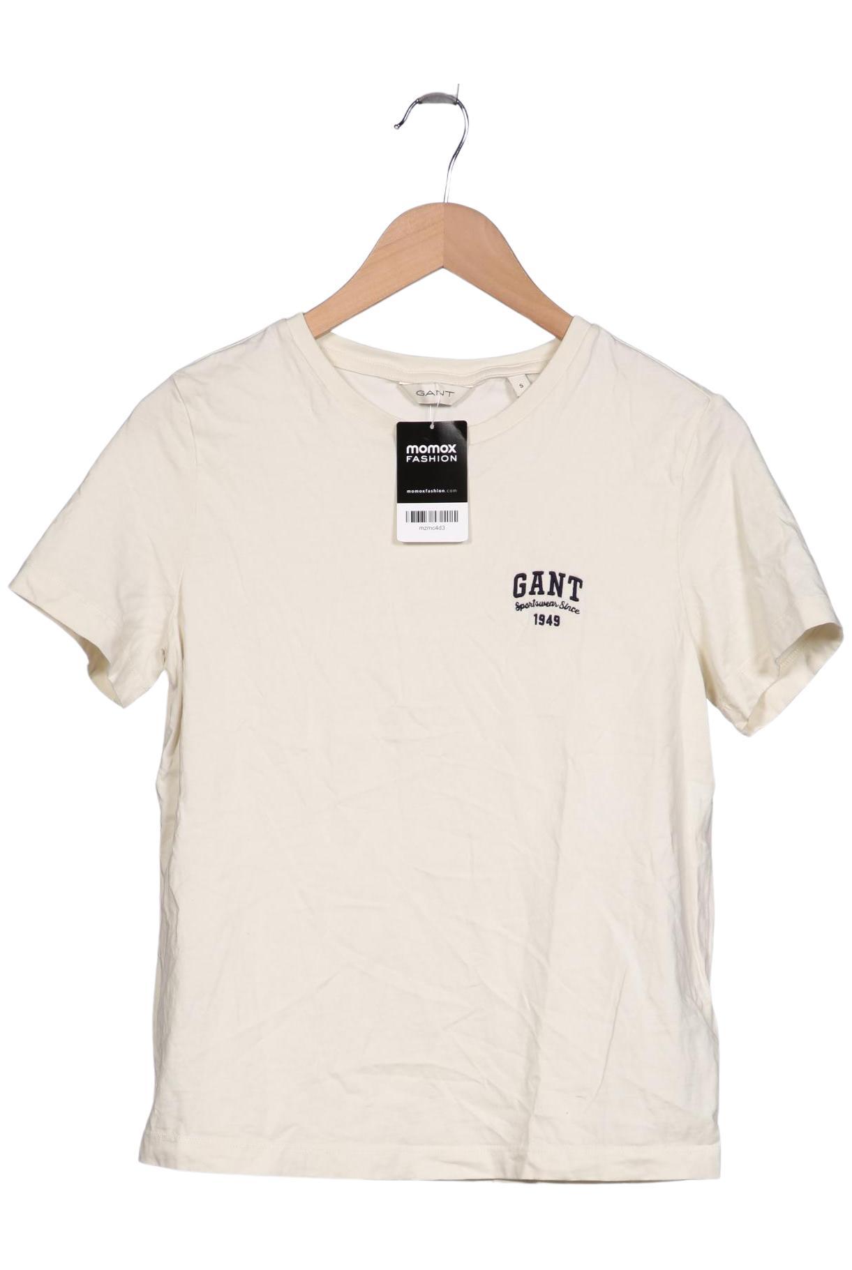

Gant Damen T-Shirt, cremeweiß, Gr. 36
