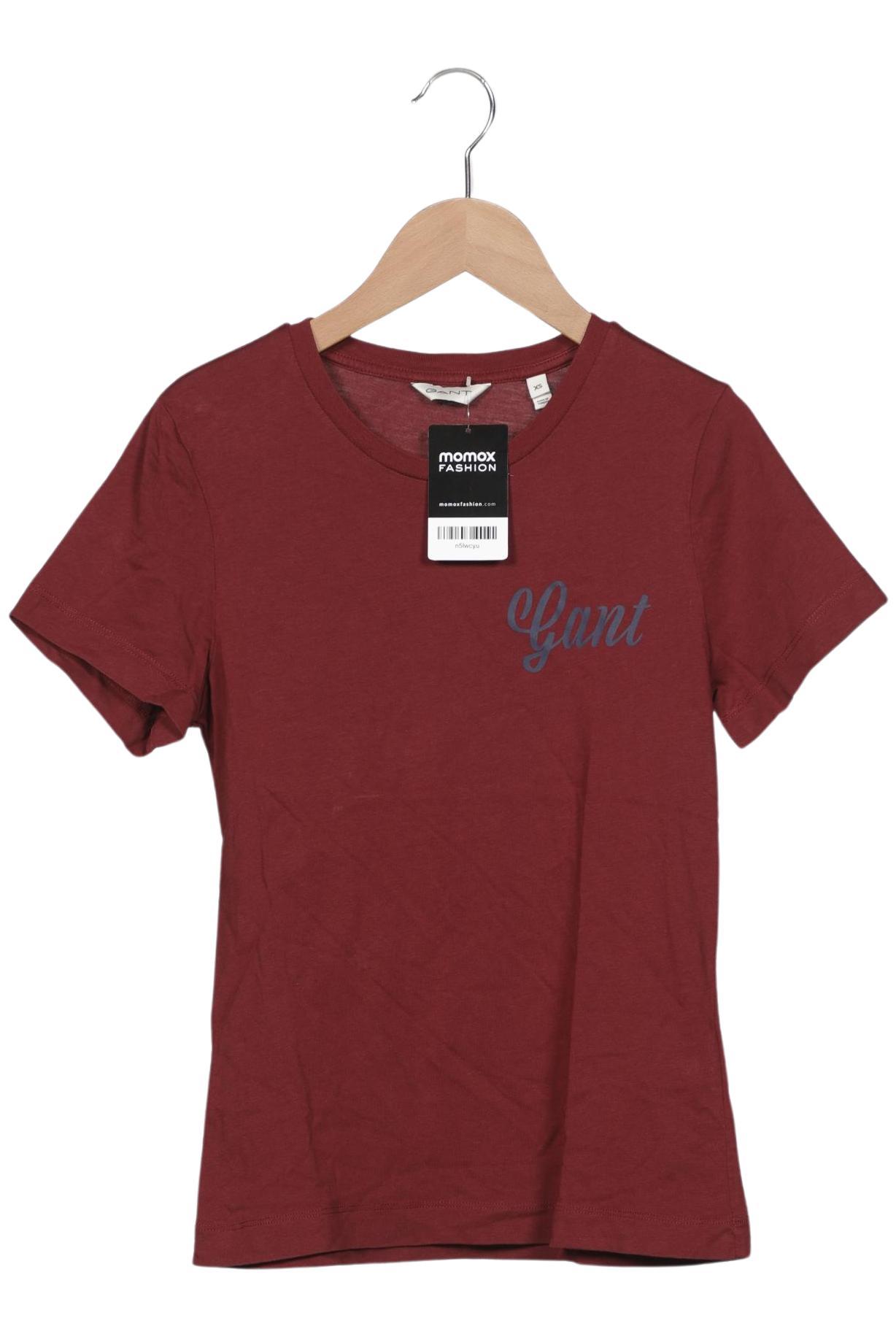

Gant Damen T-Shirt, bordeaux, Gr. 34
