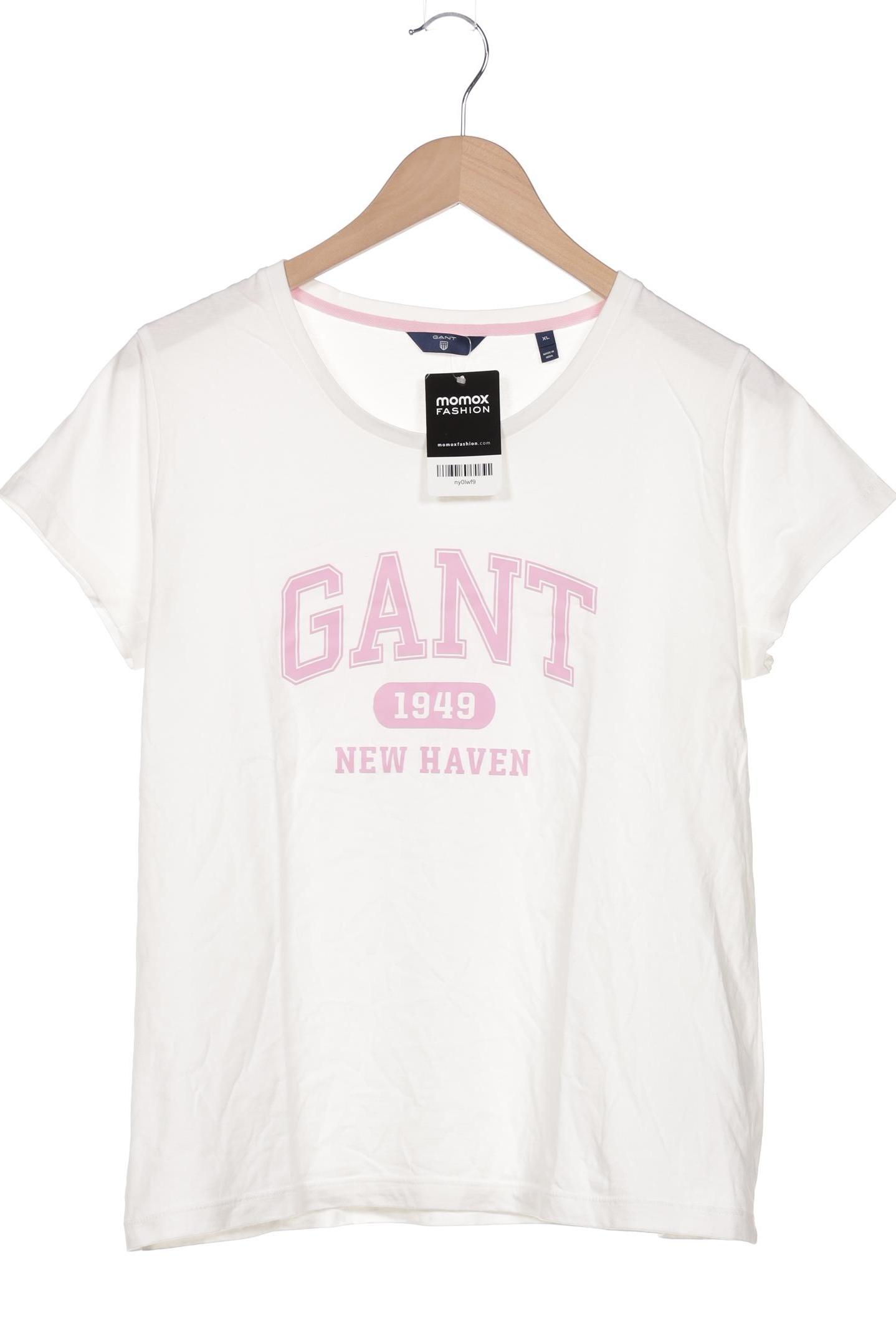 

Gant Damen T-Shirt, weiß, Gr. 44