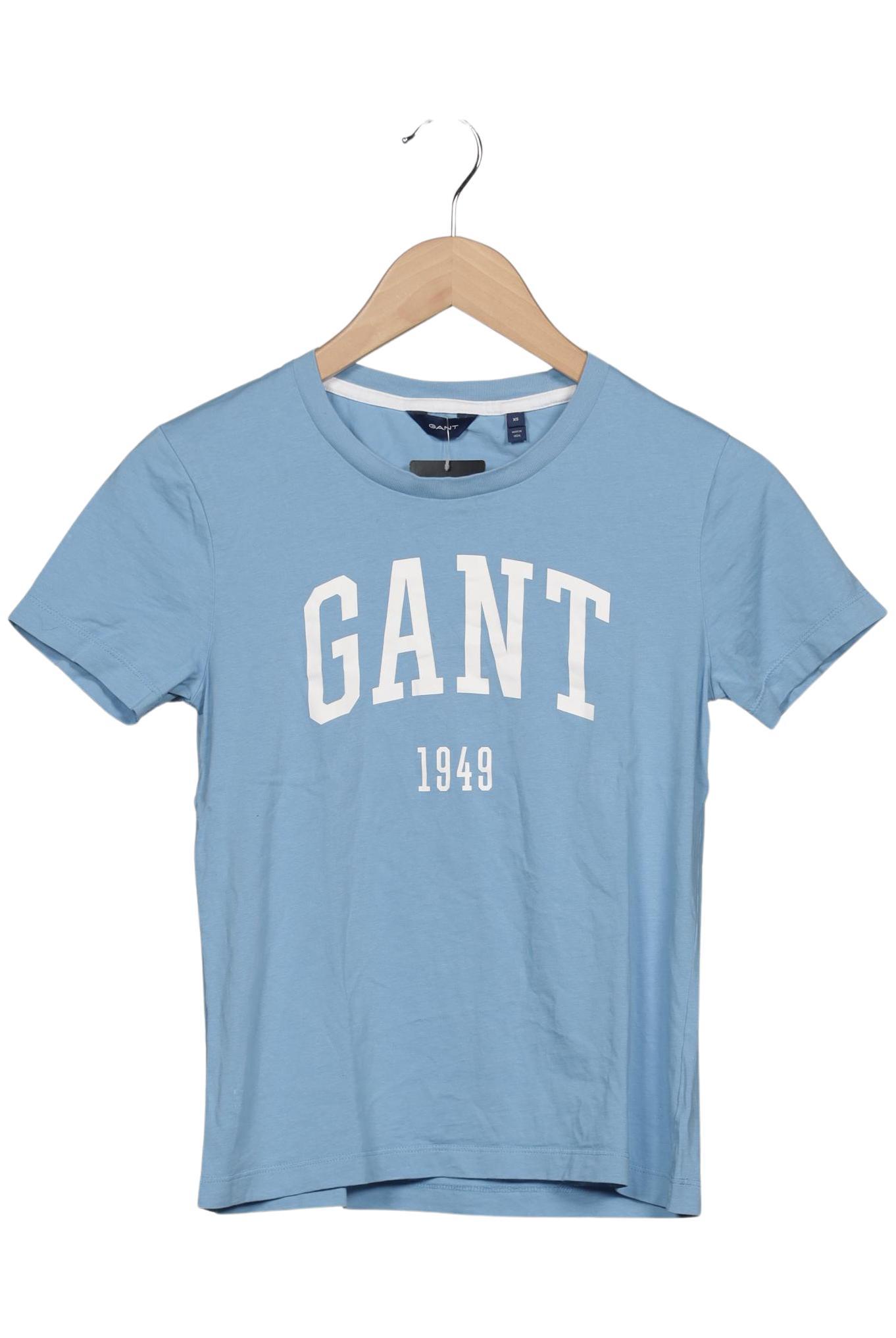 

Gant Damen T-Shirt, hellblau, Gr. 34